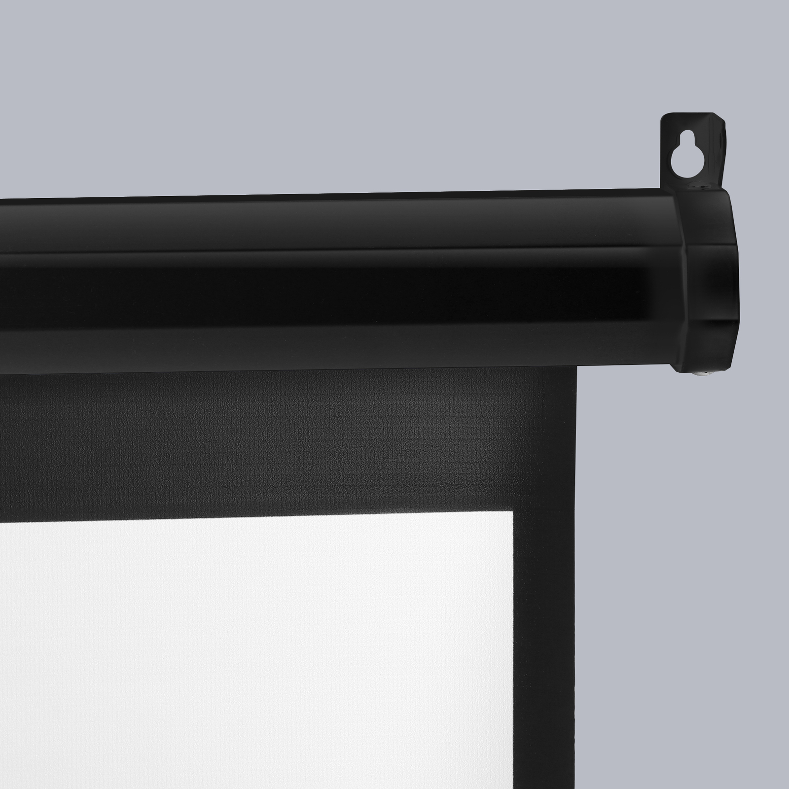 72" Black Movie Projection Screen for Outdoor Indoor 4:3 Foldable 160° Viewing