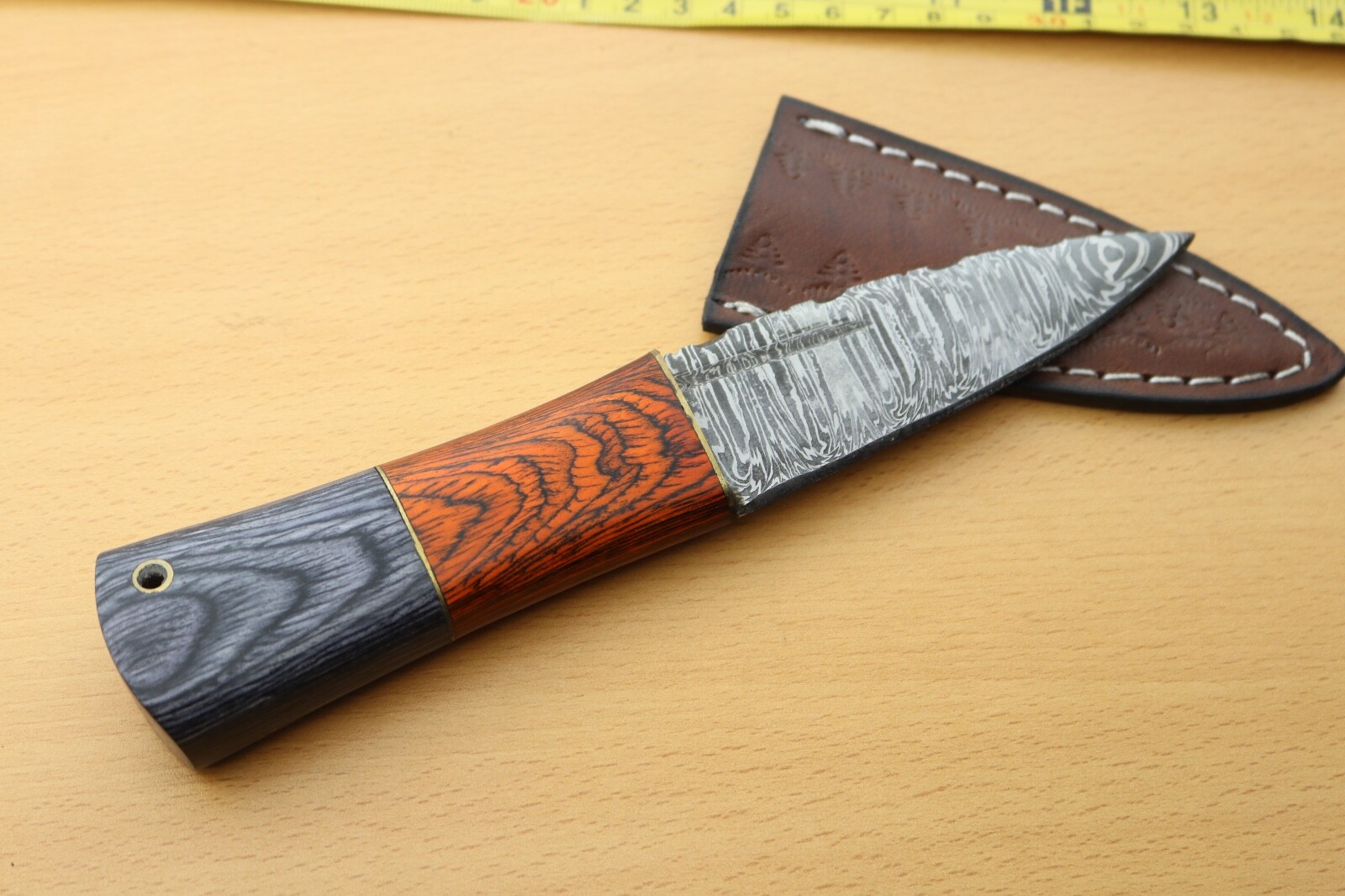 8 inches Celtic Scottish Dirk SGIAN DUBH DAGGER Bone Handle Knife.