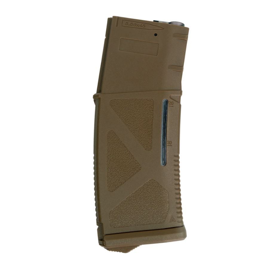 Arcturus Airsoft MOD1 200rd Mid-Cap Windowed EMM 6mm Magazine FDE