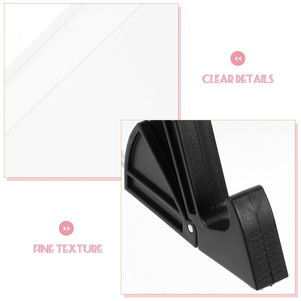 1 Set Reusable Plastic Whiteboard with Stand Practical Dry Erase Board for Home