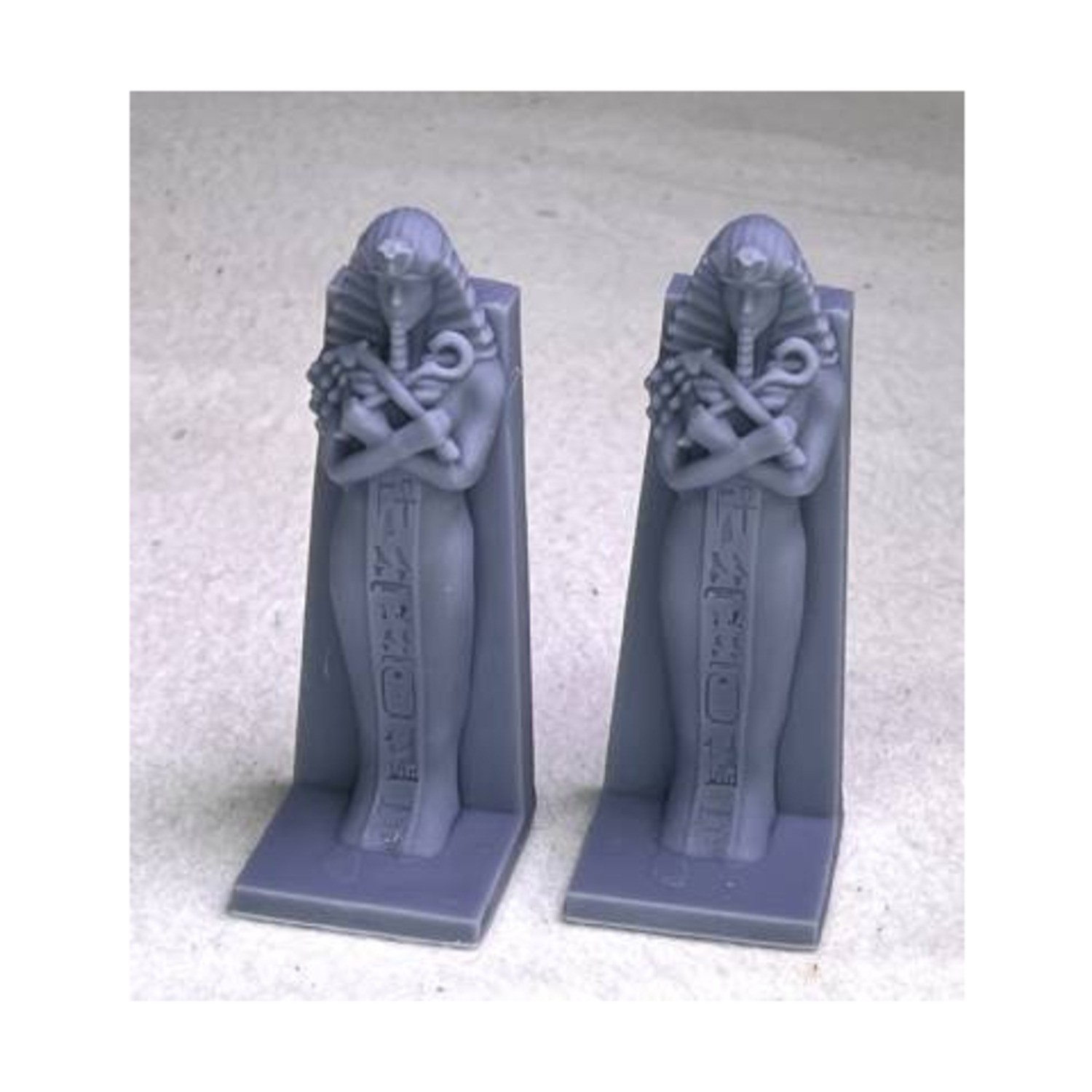 MBA Terrain Egyptian Statues Standing Set #1 New