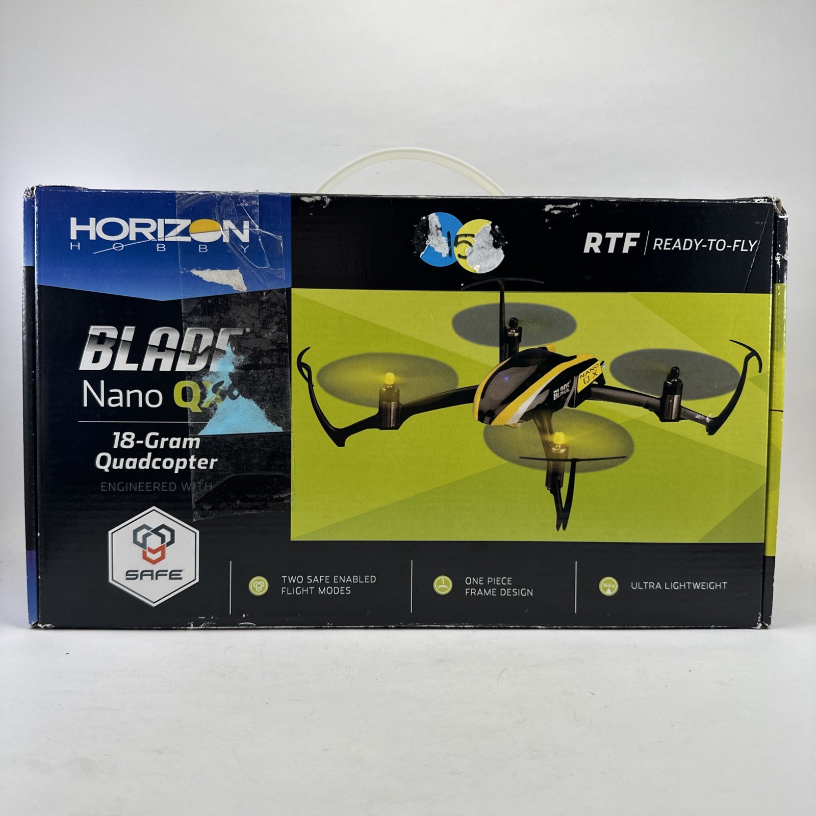 Blade Nano QX 18gm Quadcopter RTF Drone Model BLH7600 W Extra Batteries Chargers