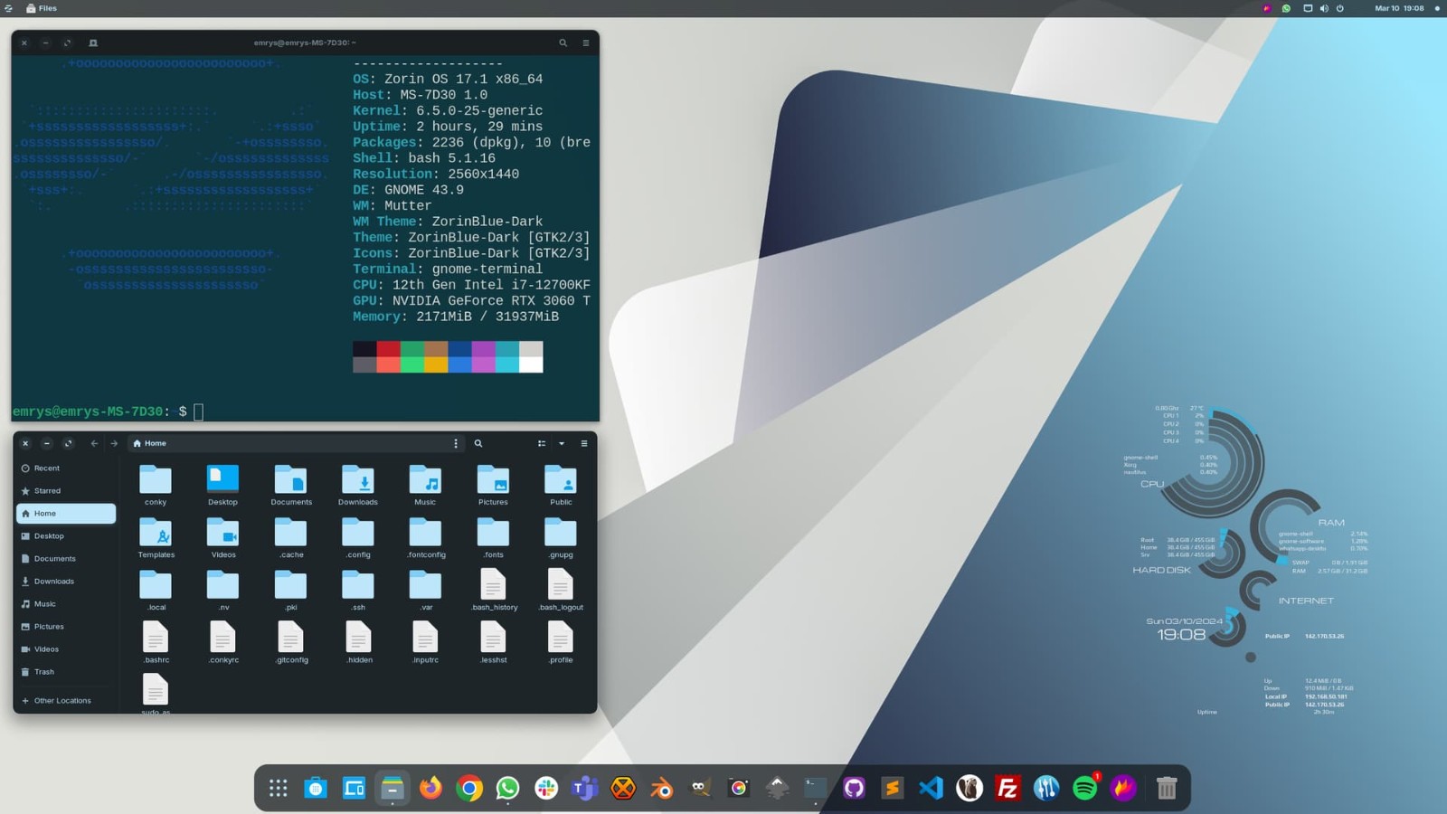 Zorin OS Linux Bootable USB Flash Drive Fast Speed Latest Version Desktop Laptop