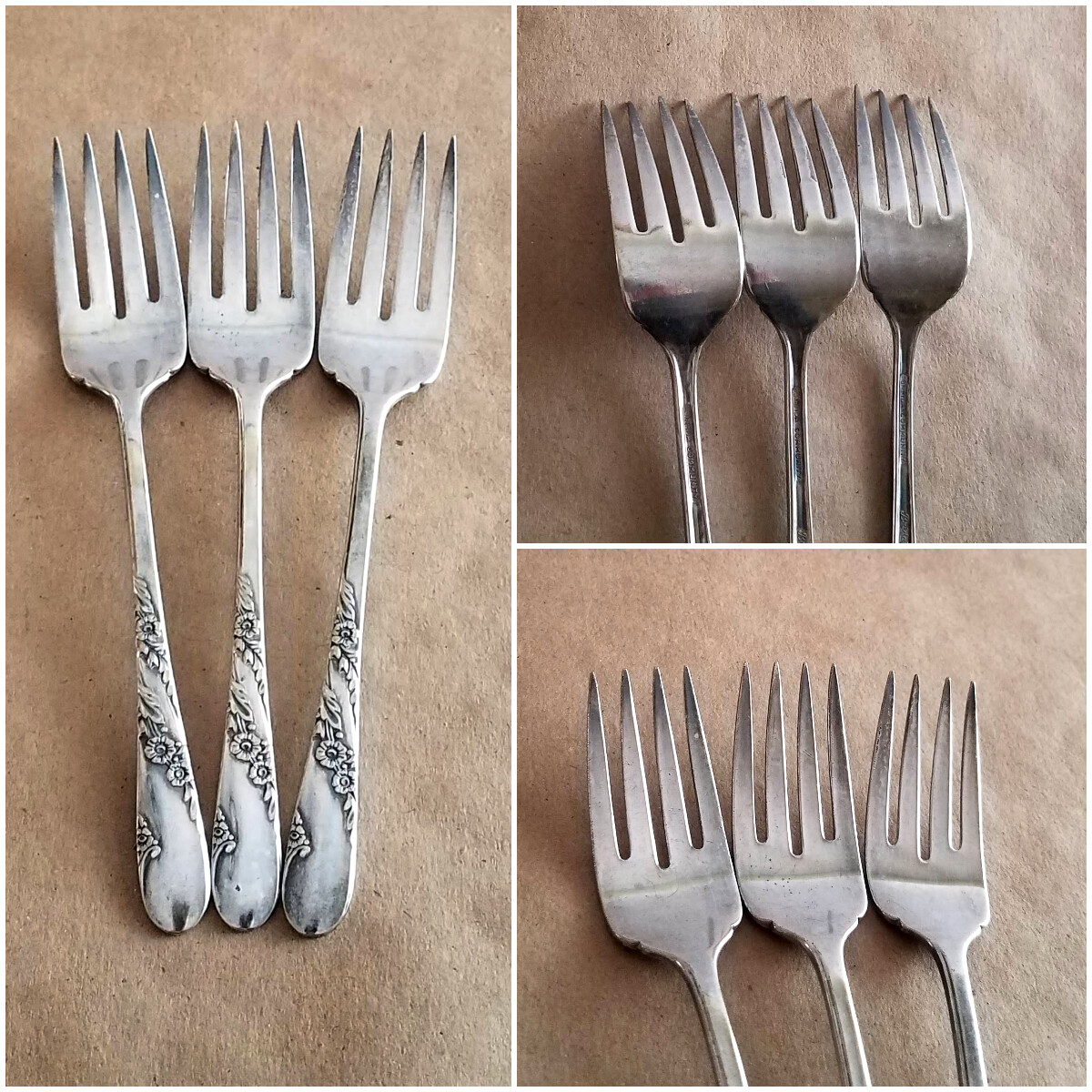 1950 BRIDAL WREATH Silverplate Flatware, Floral Silverware, Replacements, Dining