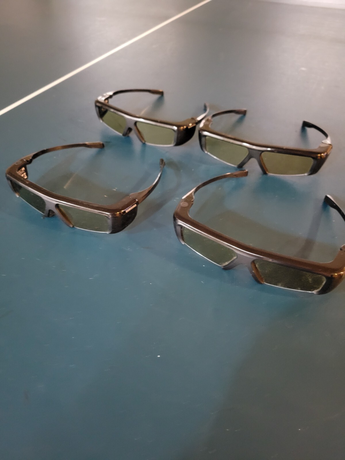 Lot of 4 Samsung Active 3D Glasses for Smart TV SSG-3100GB