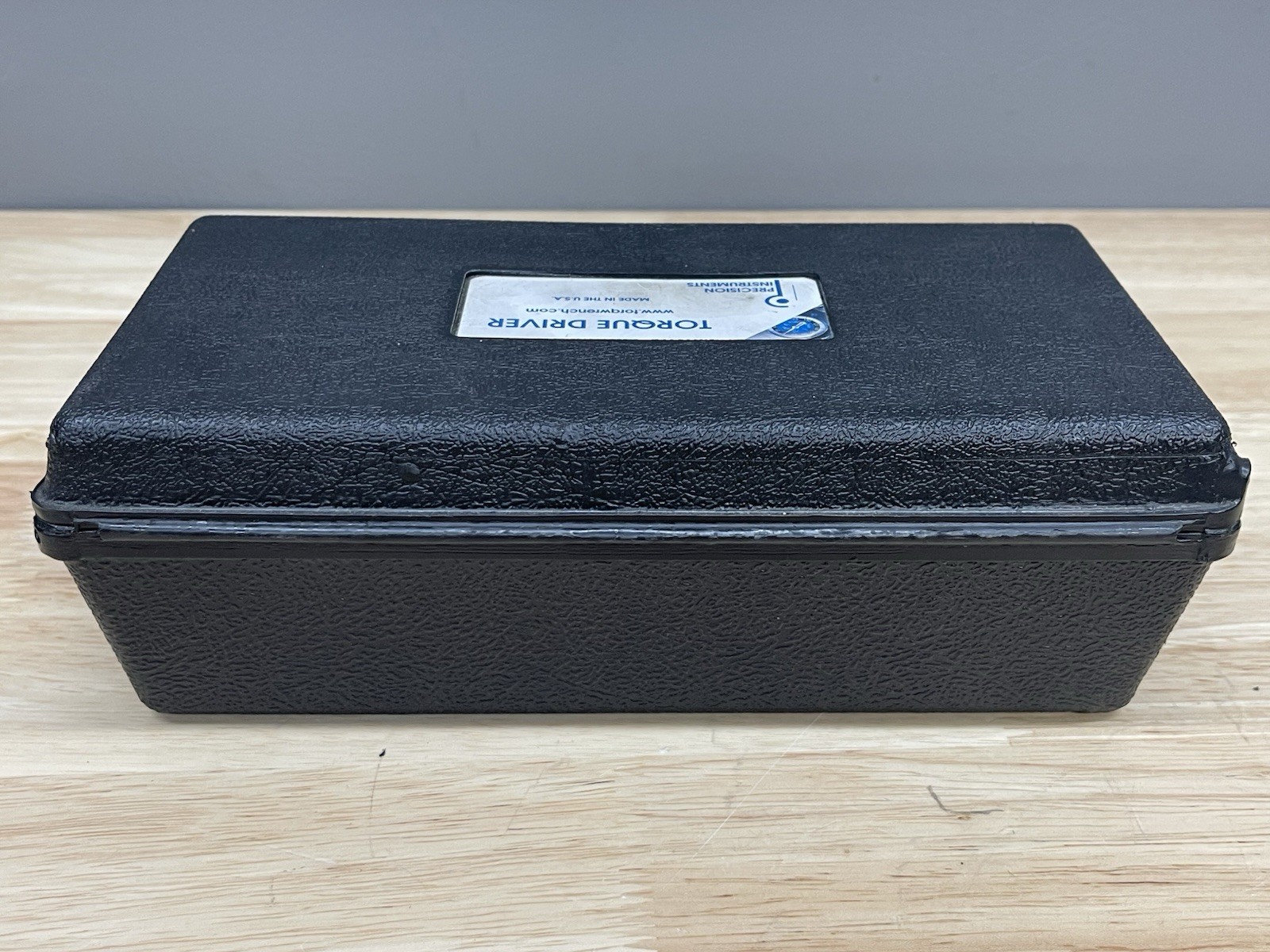 Precision Instruments 1/4” Torque Dial Driver DS1F30CHNM USA