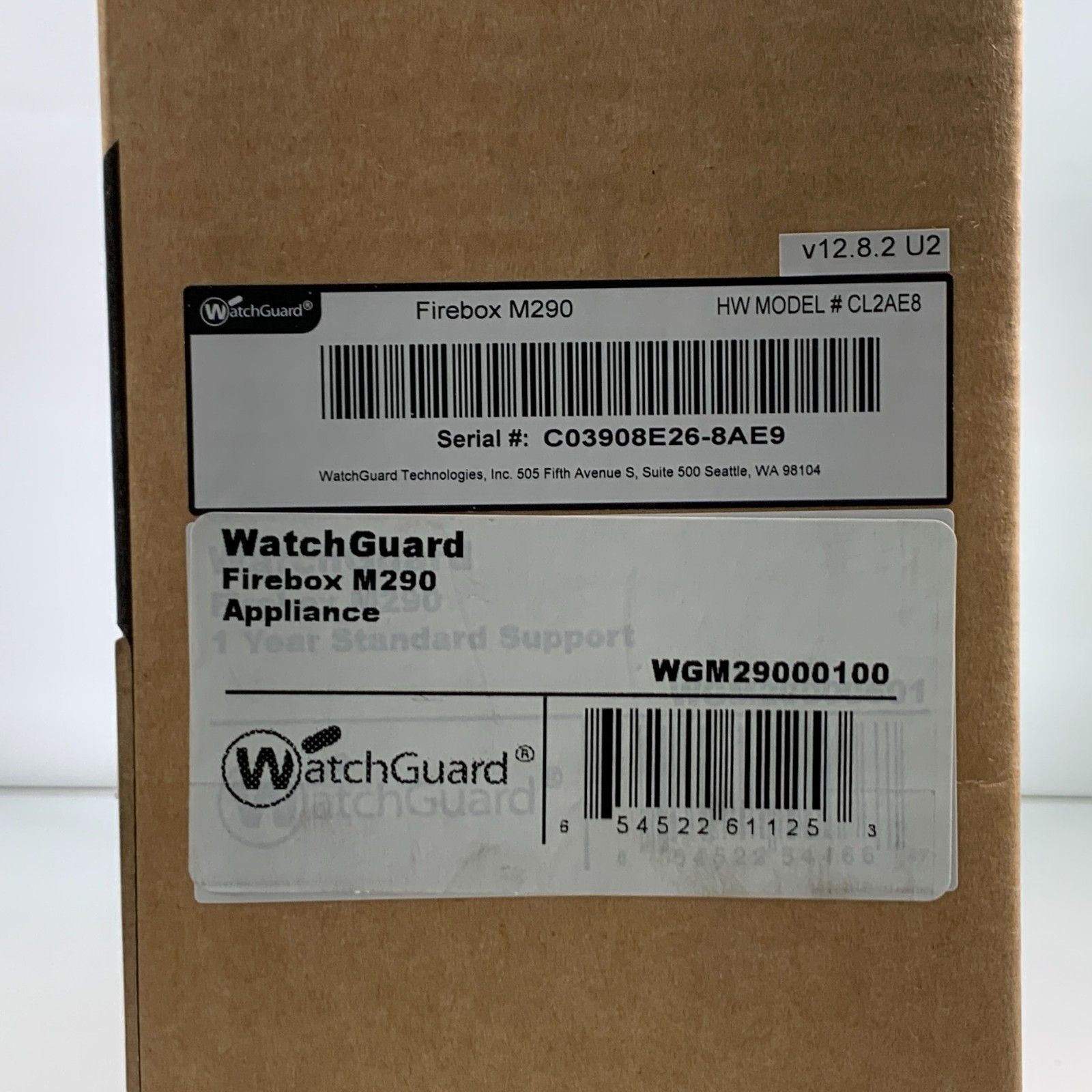 WatchGuard Firebox M290 Appliance CL2AE8 High Availability Firewall New Open Box