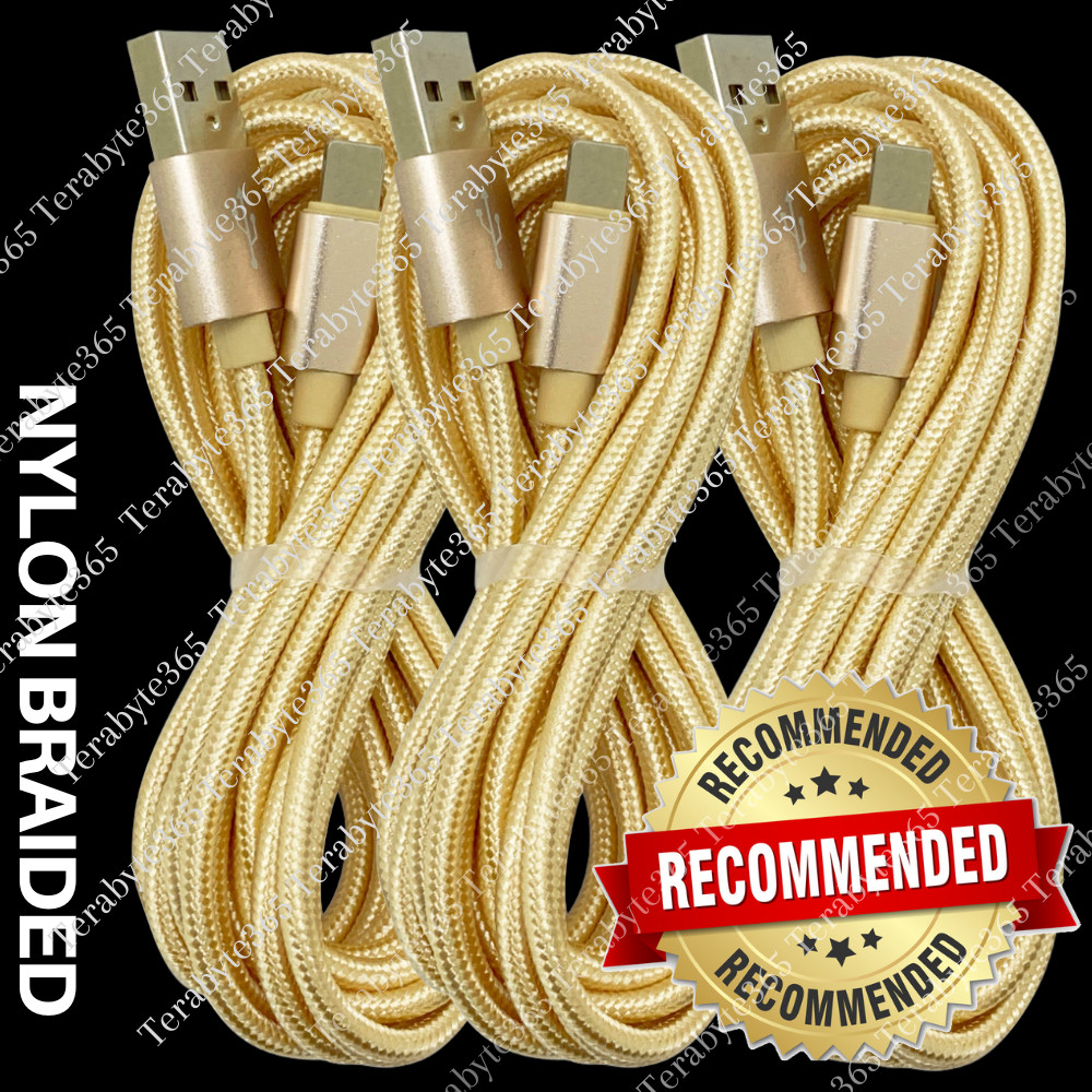 1/3Pack 10Ft Long USB Fast Charger Cable For iPhone 14 13 12 11 8 6 Plus XR Cord