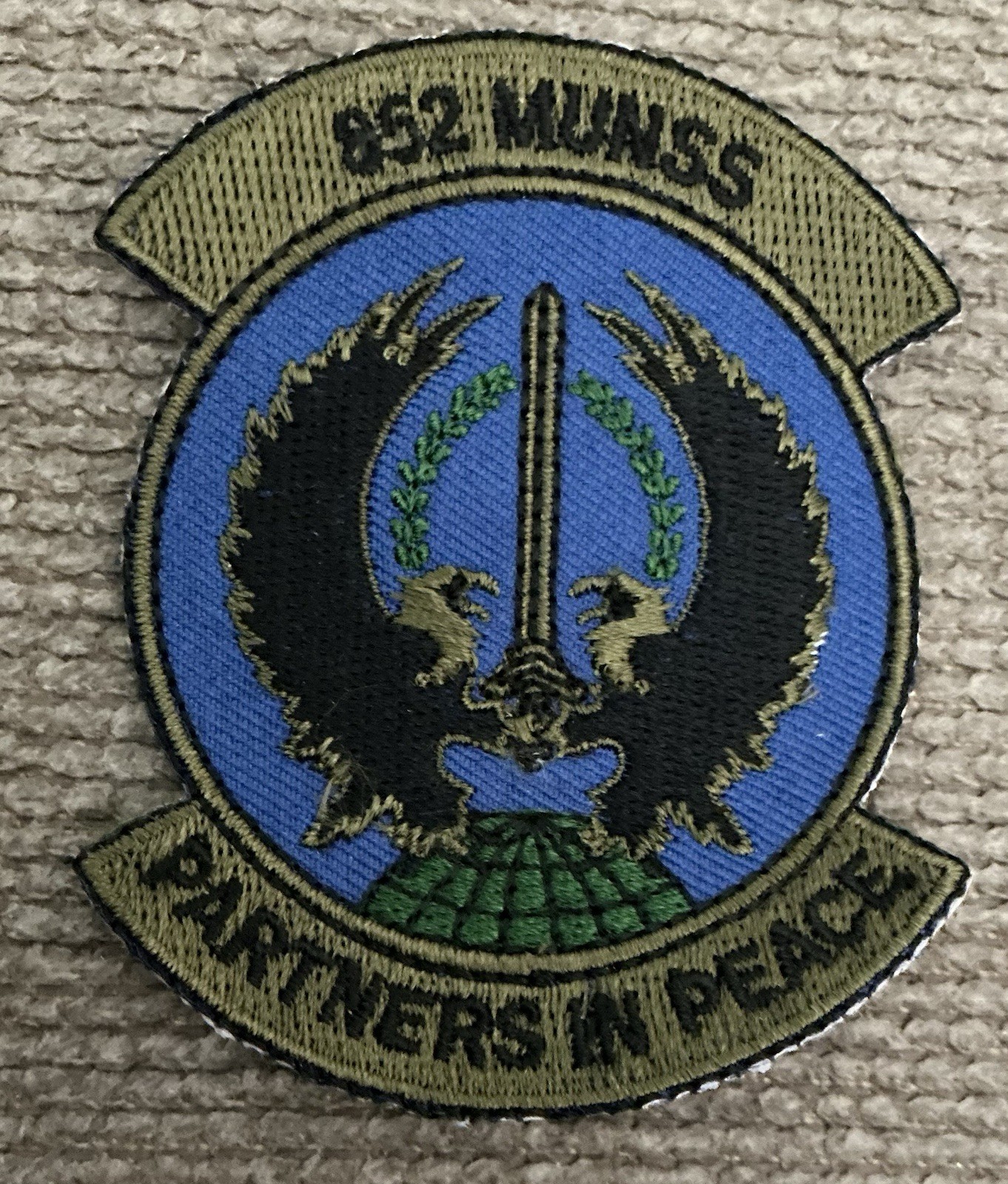 Air Force USAF Patch 852 MUNSS
