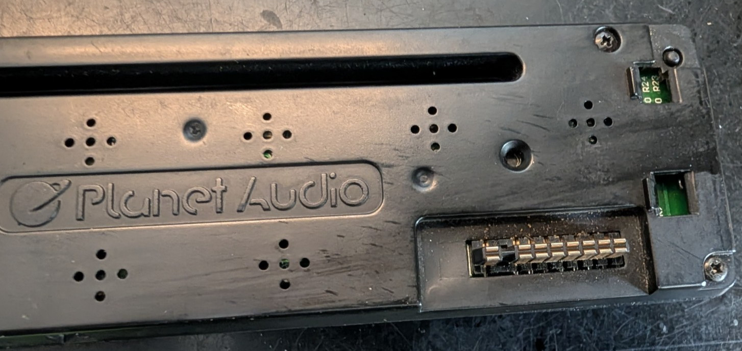 Planet Audio p225c FACEPLATE ONLY