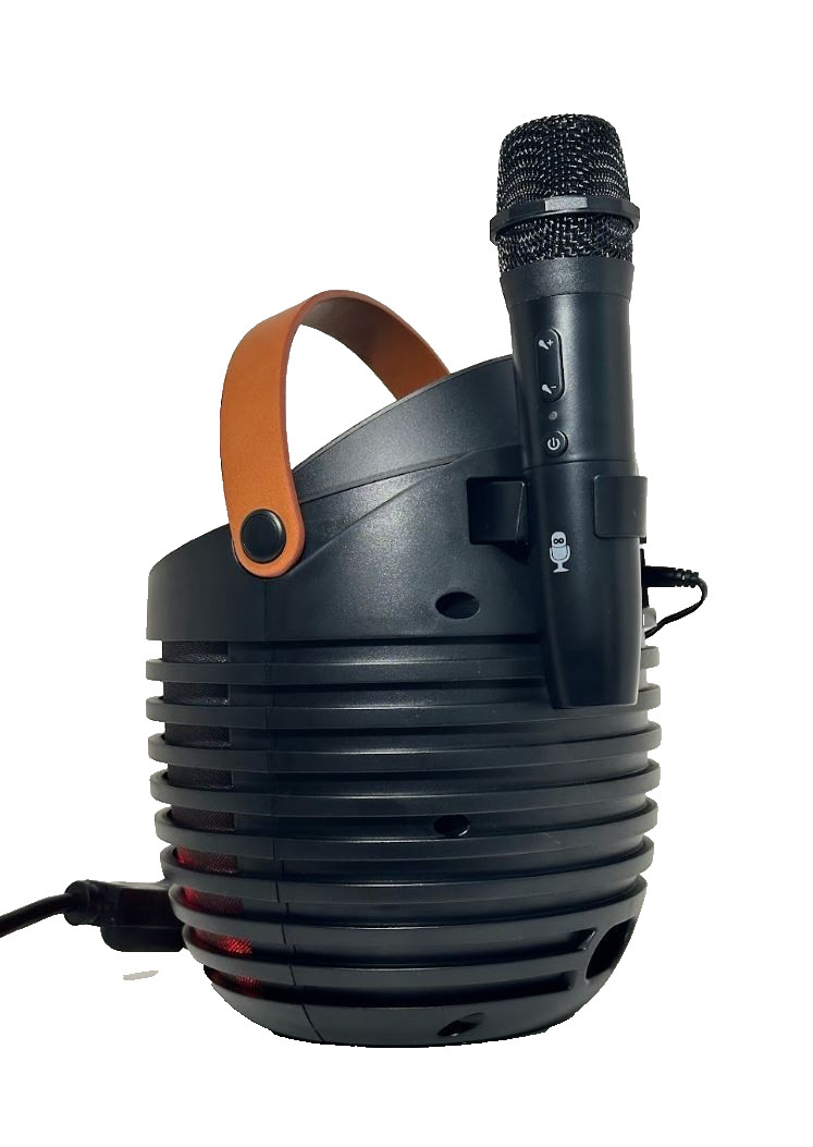 Singing Machine SingCast One Casting Bluetooth Karaoke System Wireless Mic.