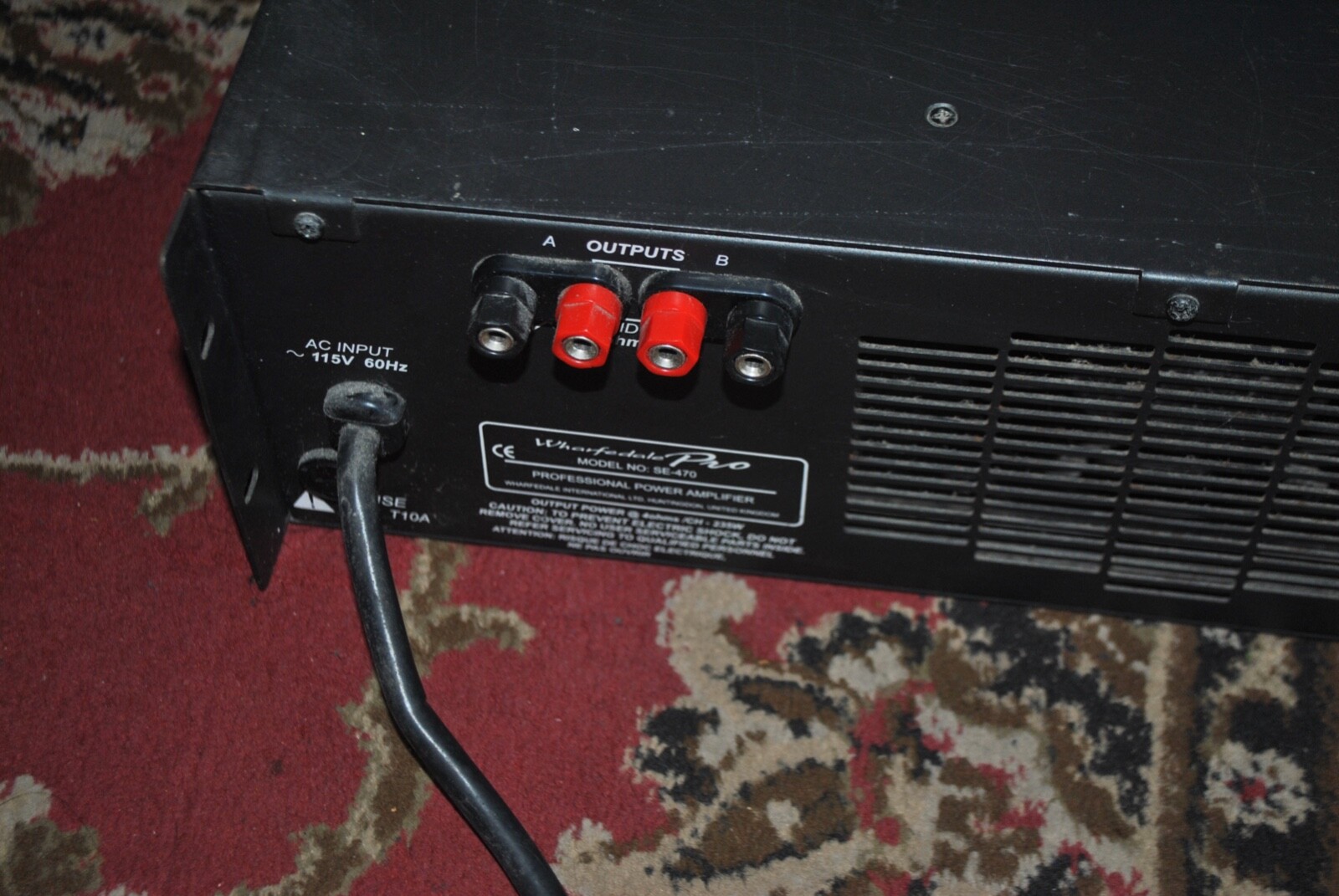 wharfedale pro amplifier se 470