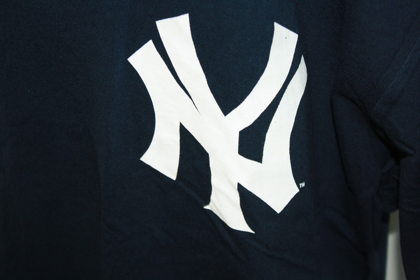Mens Majestic New York Yankees Mark Teixeira #25 MLB Navy Big & Tall T-Shirt