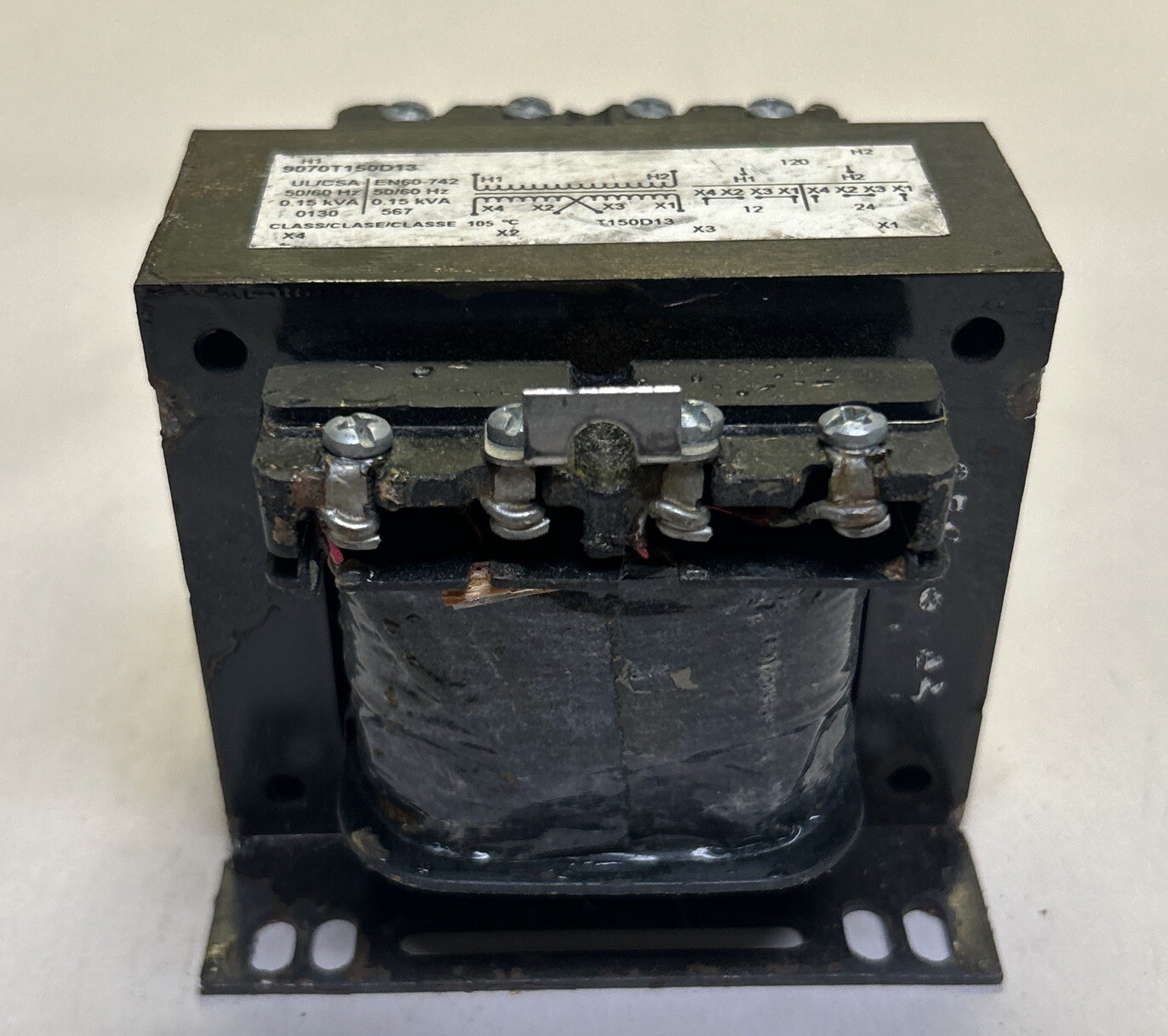 SQUARE D,9070T150D13,CONTROL TRANSFORMER 0.15KVA