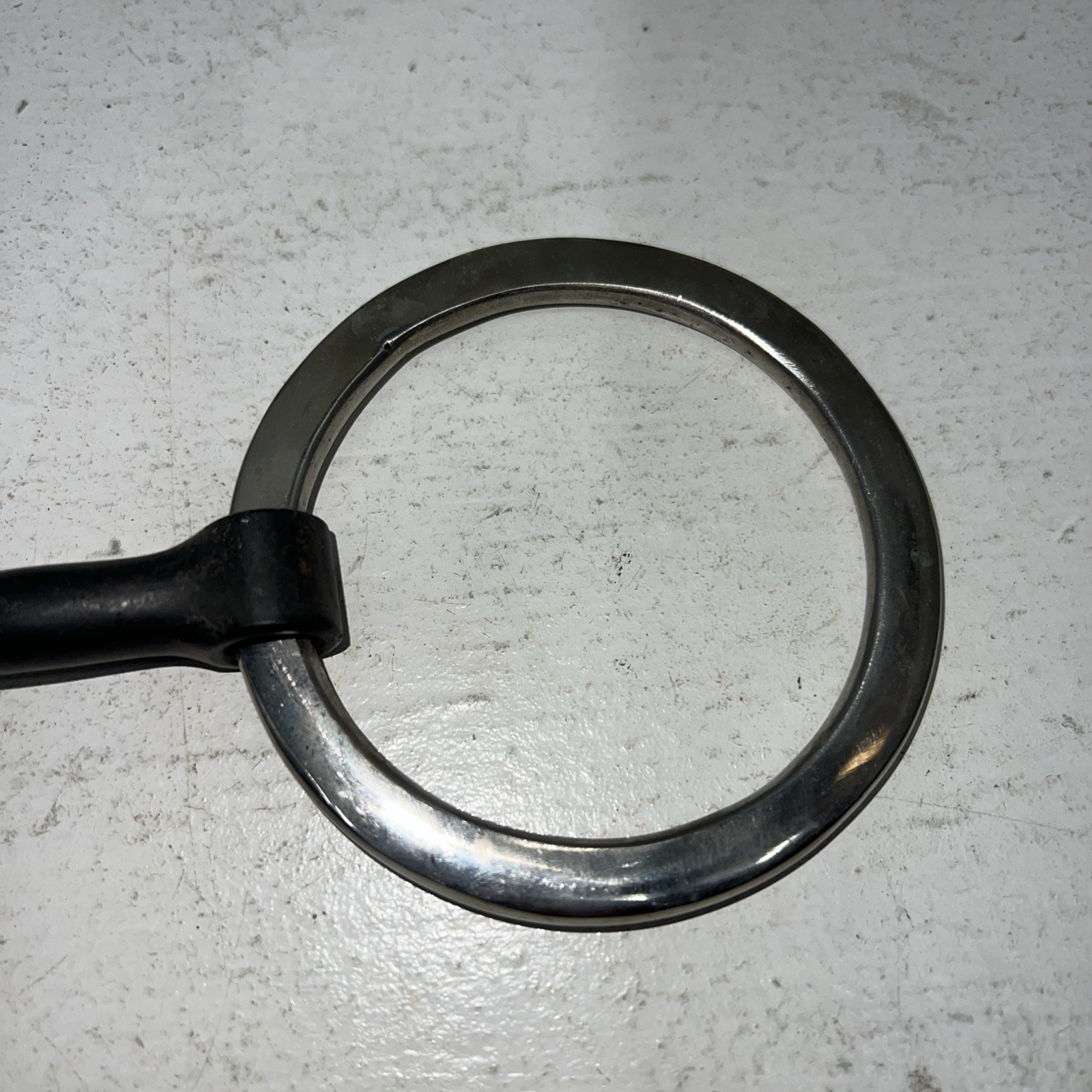 New Tough 1 O Ring Flat 5” Snaffle #25509 Y-503