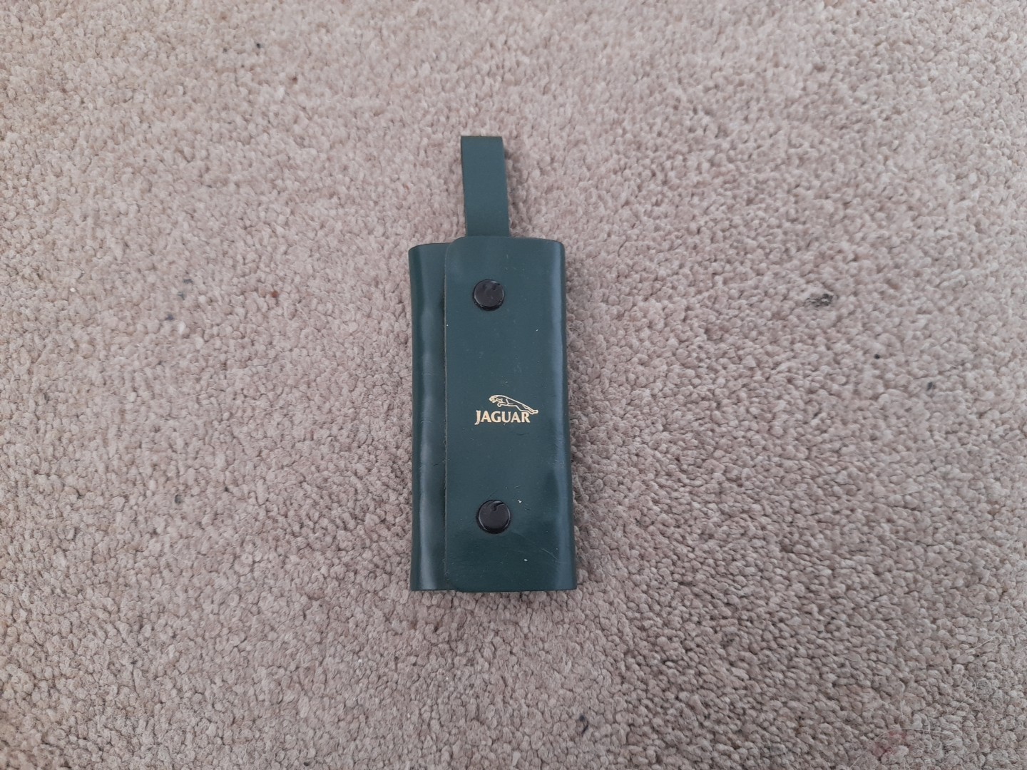 OLD JAGUAR CARS LEATHER GOLF TEE POUCH XJS XJ XK XE XF XJS XJR S X E F-TYPE XK8