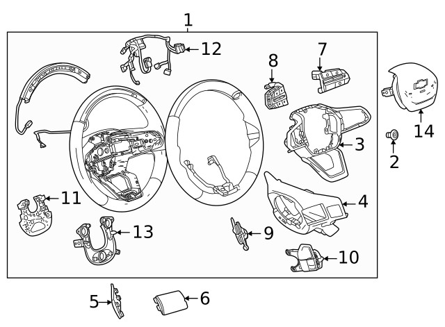 Genuine GM Switch 13552672