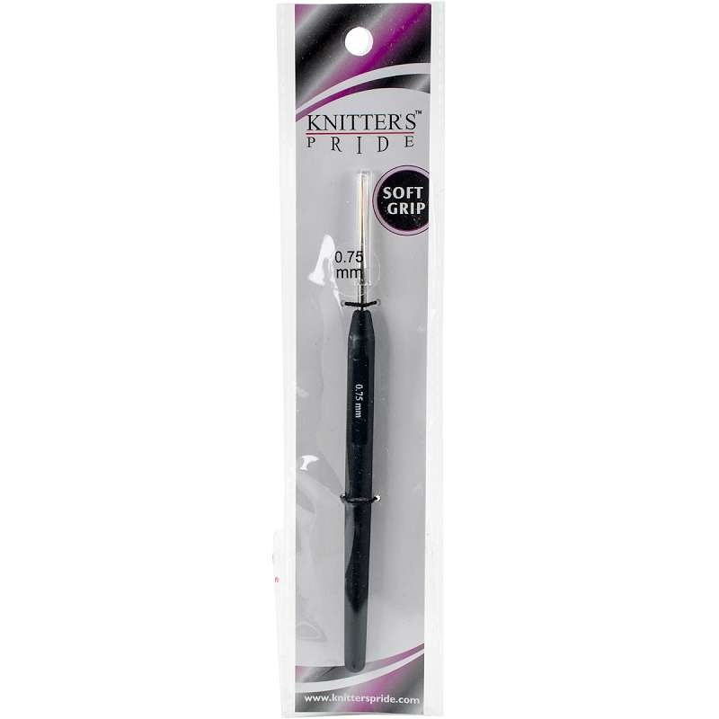 Soft Feel Steel Crochet Hook Size .75mm