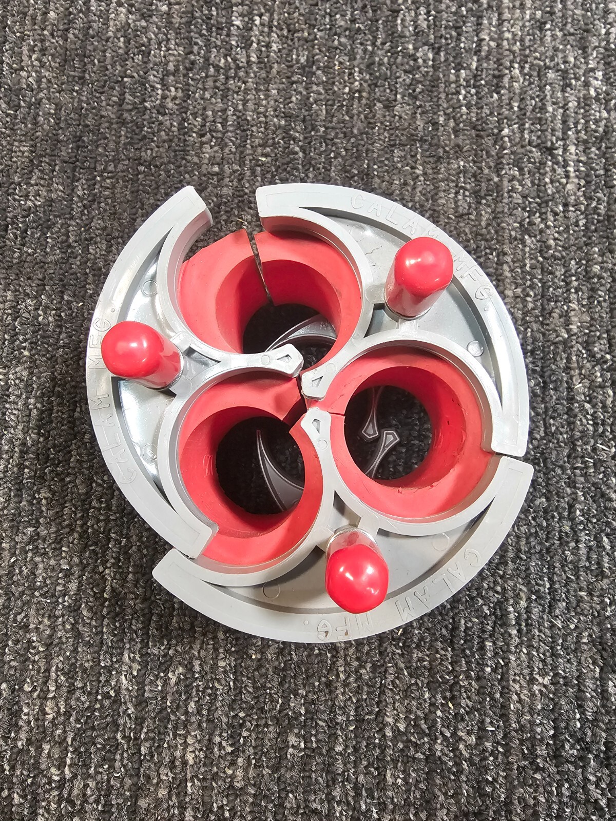 CAL AM MANUFACTURING 64882 4" TRIPLEX PLUG FOR INNERDUCTS