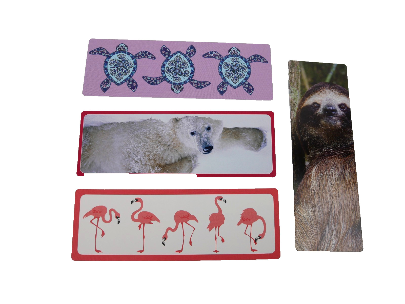 4 Bookmarks NEW World Wildlife Organization