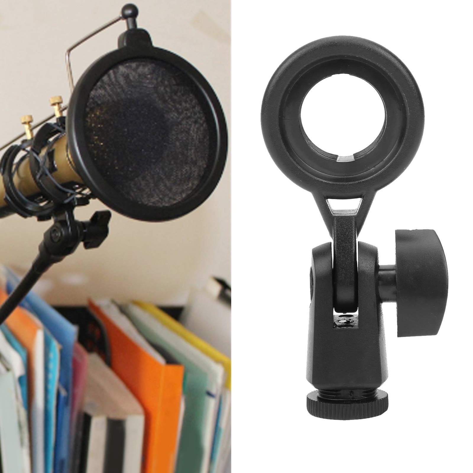 Microphone Holder with, Easy Install Removable for Recording Studio, Supports...