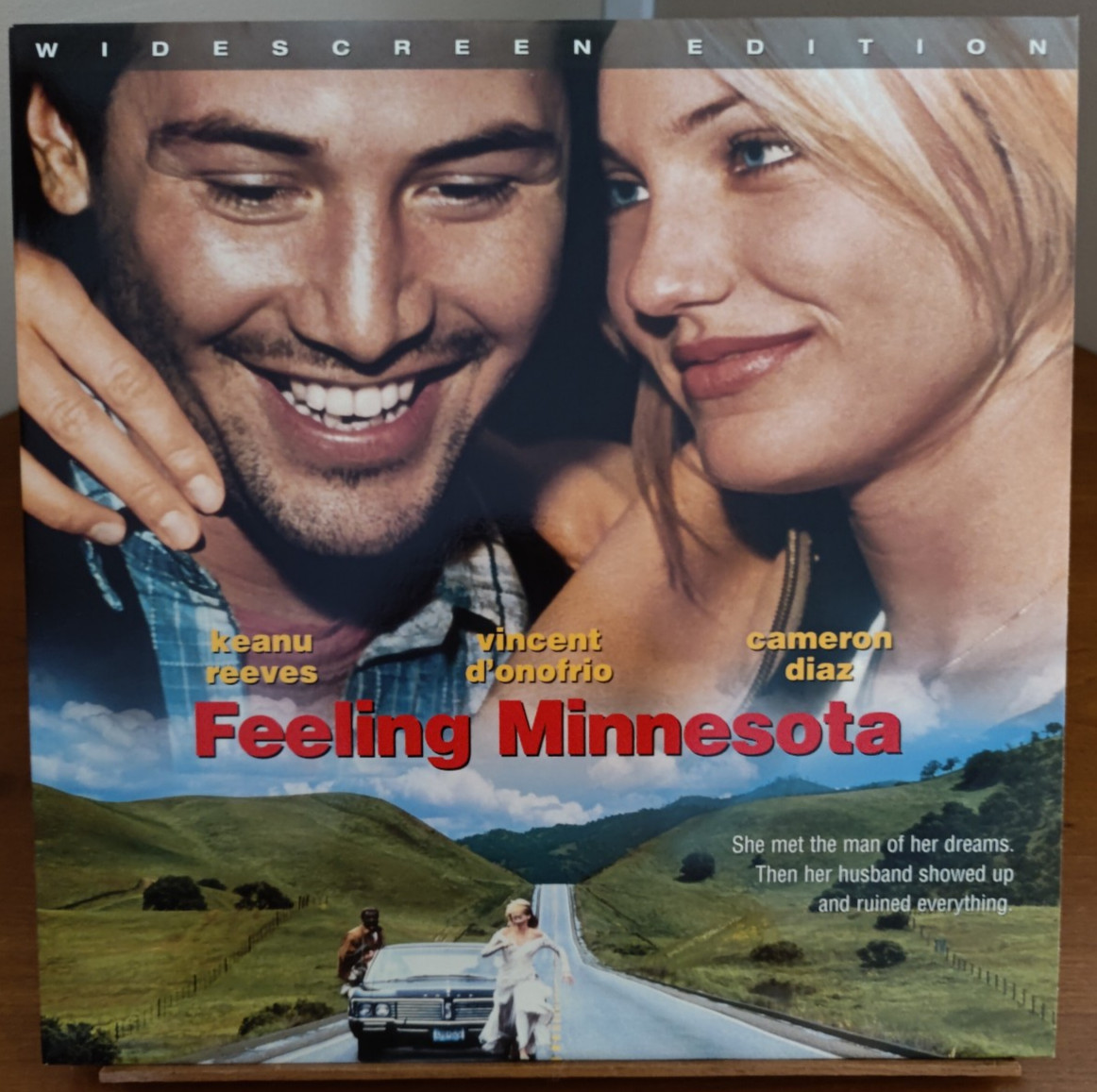 Feeling Minnesota / Laserdisc 1996 Widescreen Edition Keanu Reeves, Cameron Diaz