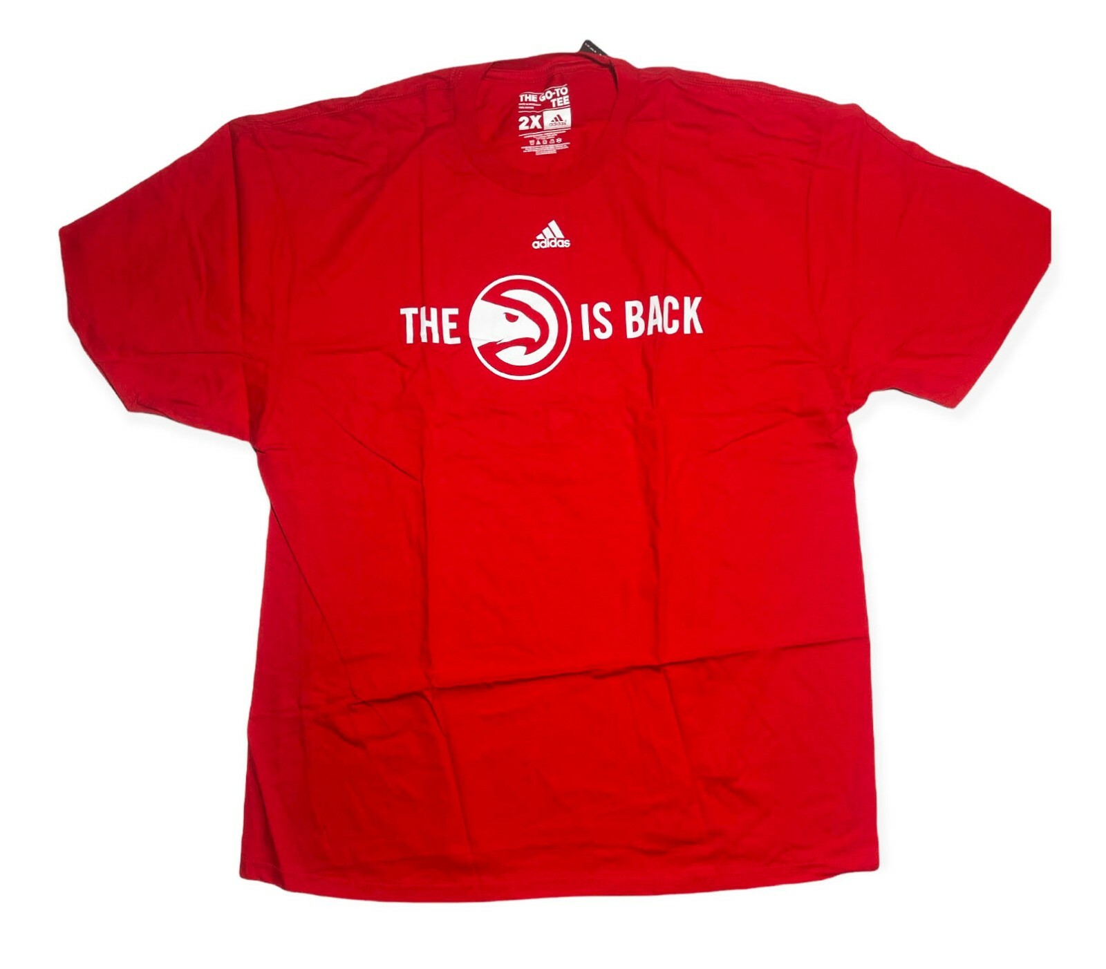 adidas ATLANTA HAWKS, practice T SHIRT XLarge, new/tag, TOP NBA TEAM
