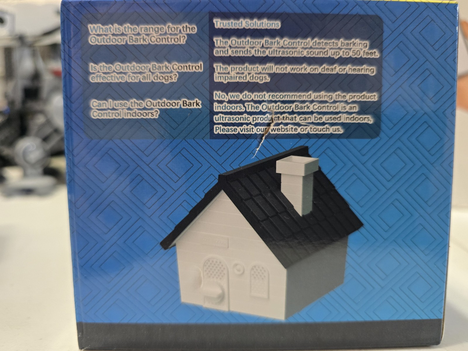 Sonic DOG BARKING Bark Control Device BLACK New Open Box