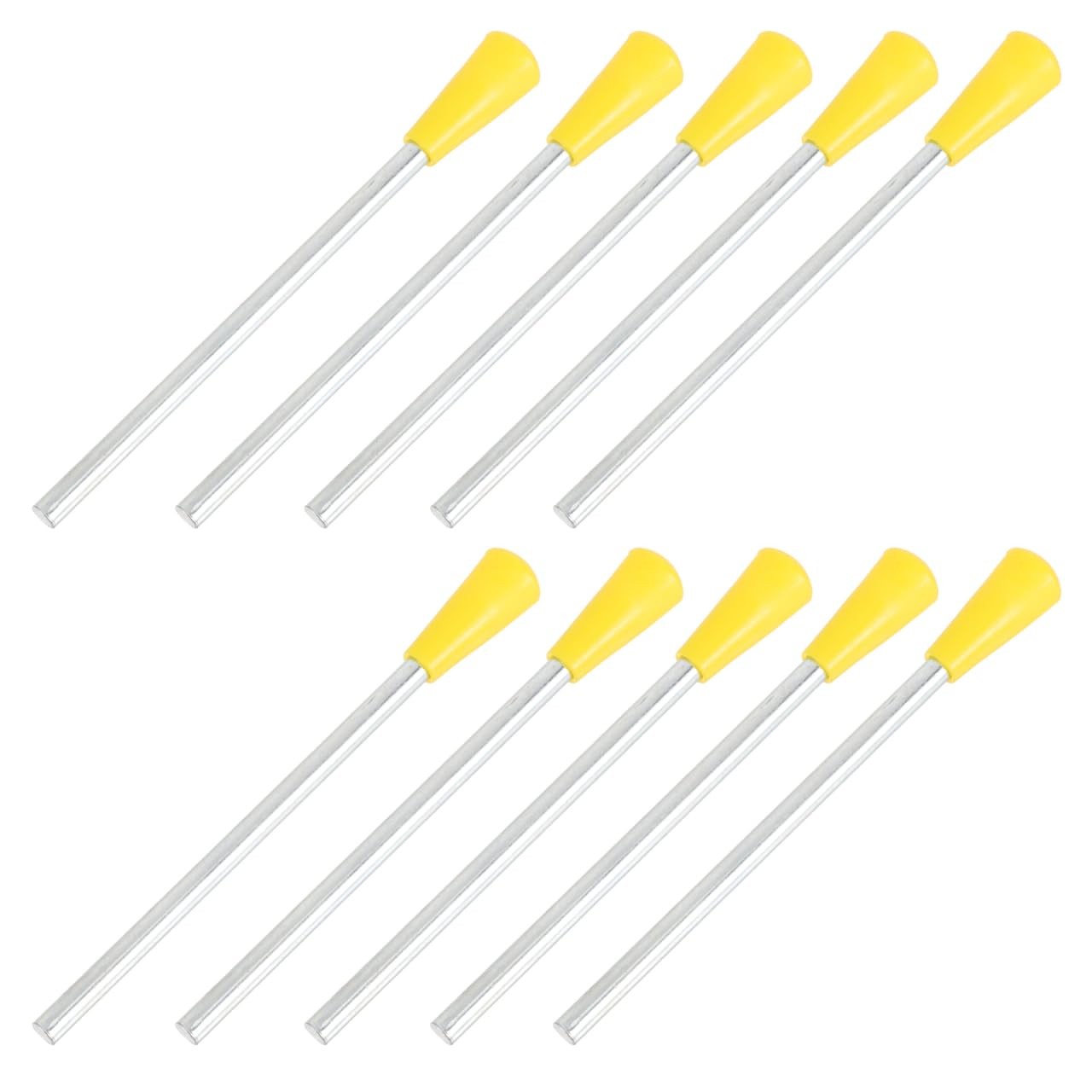 10pcs Triangle Iron Percussion Sticks Percussion Mallet Musical Instrument Be...