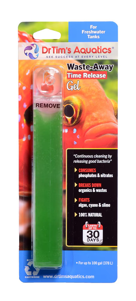 Dr. Tim's Aquatics Waste Away Time Release Gel Freshwater Safe 100 gallon Single