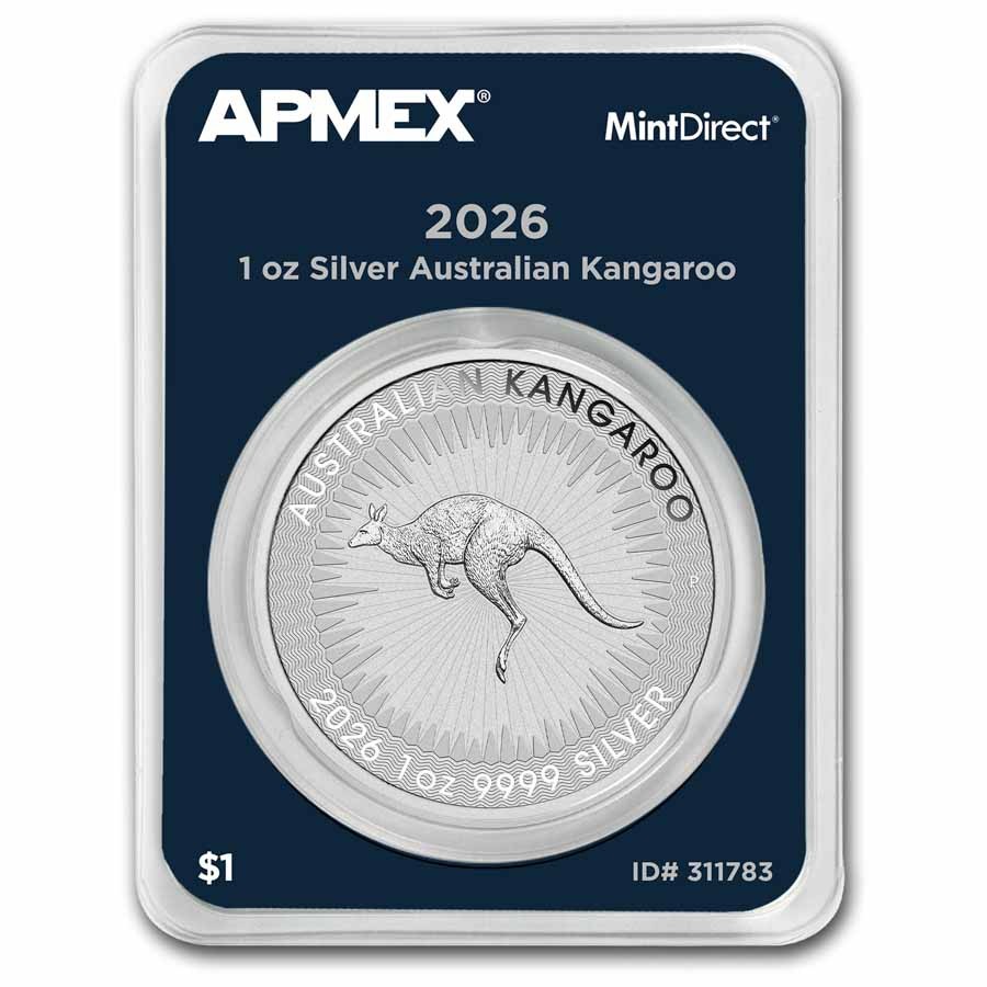 2026 Australia 1 oz Silver Kangaroo (MintDirect® Single)