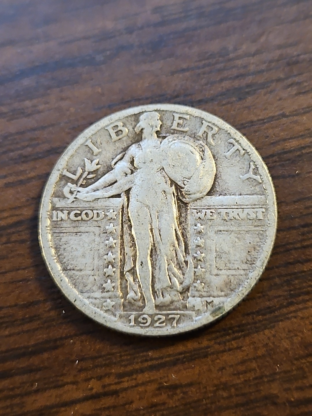 1927-P Standing Liberty Silver Quarter