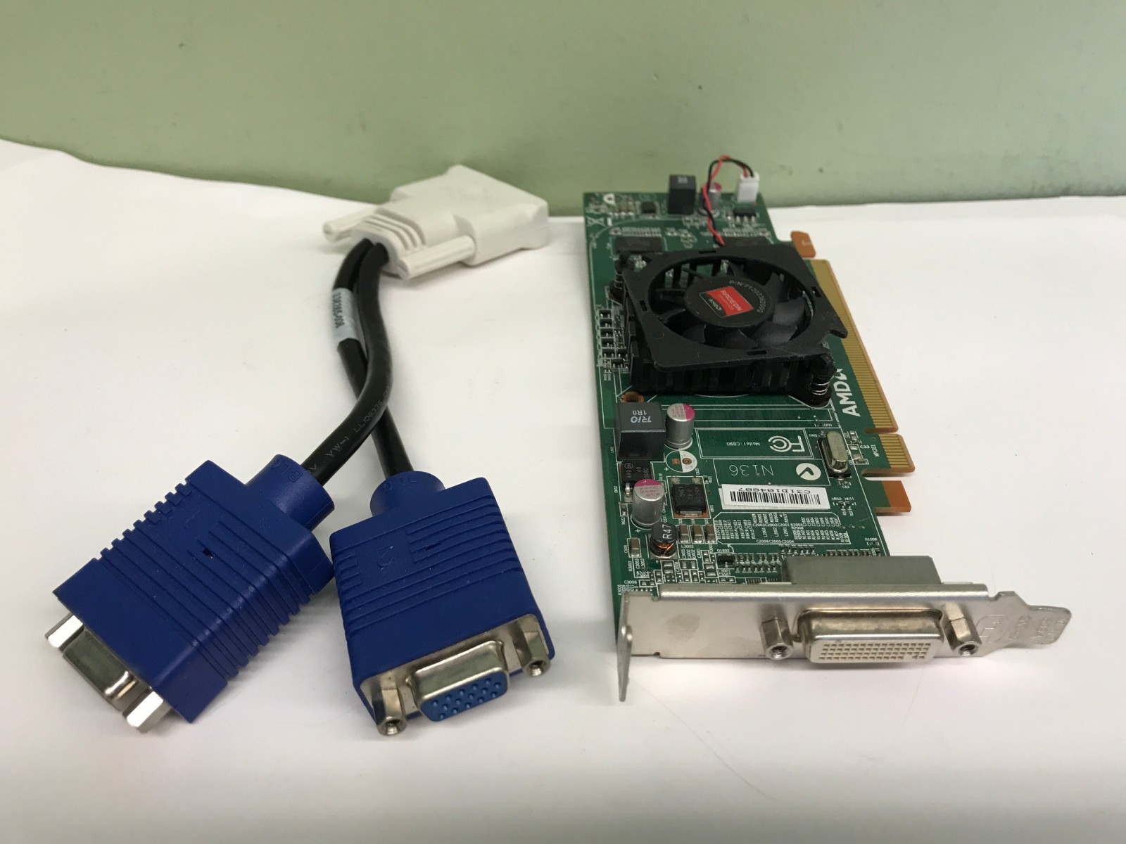 Dell Optiplex SFF SLIM 755 760 780 360 380 Dual VGA Monitor 512MB Video Card