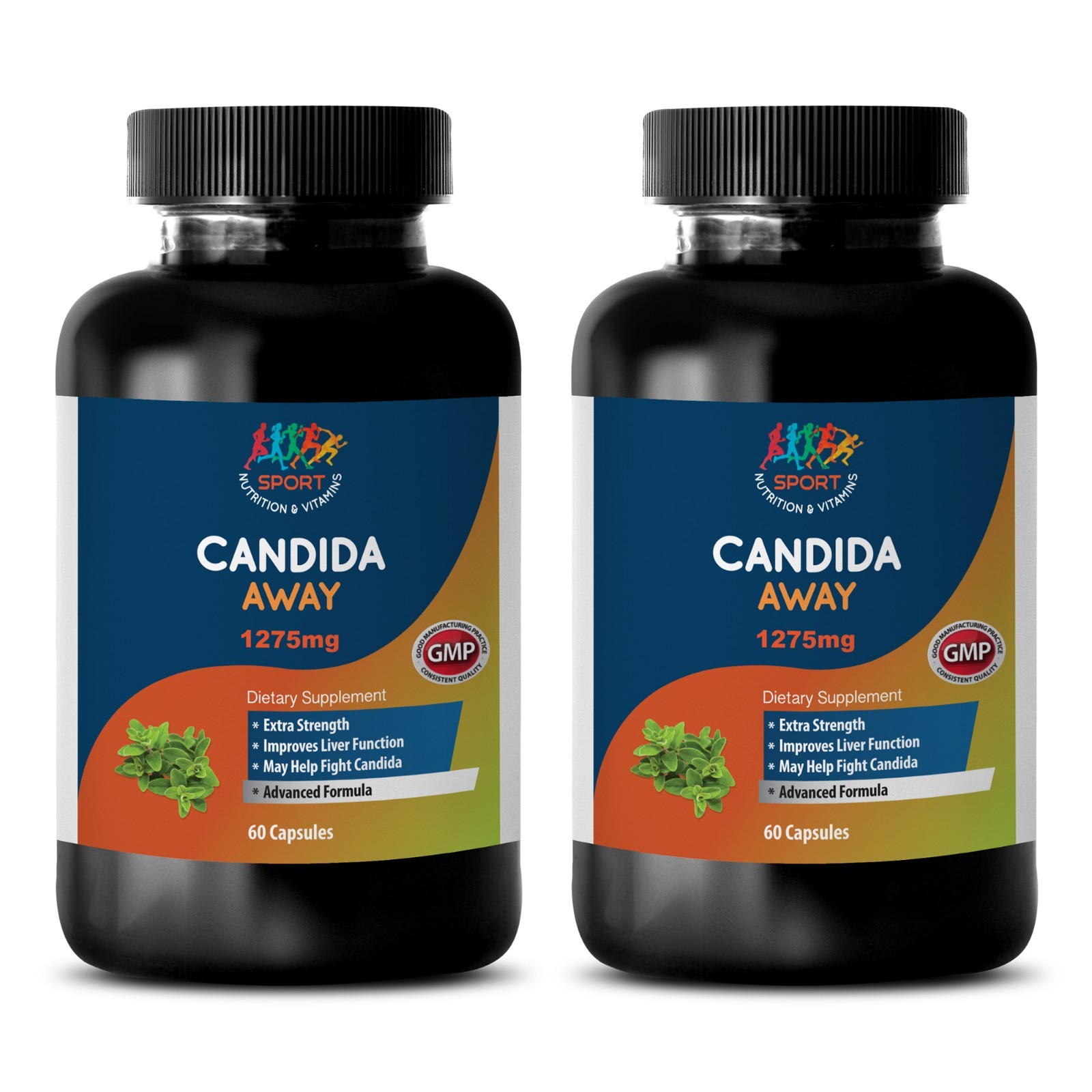 CANDIDA AWAY Cleanse&Detox Antifungal, Antibacterial L.Acidophilus 2B