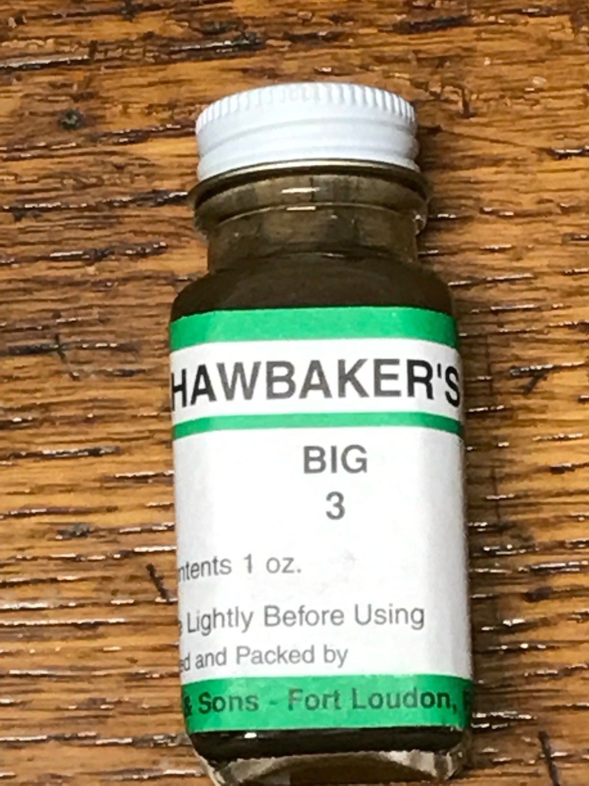 Hawbaker's BIG 3 LURE  trapping mink, muskrat and raccoon SALE