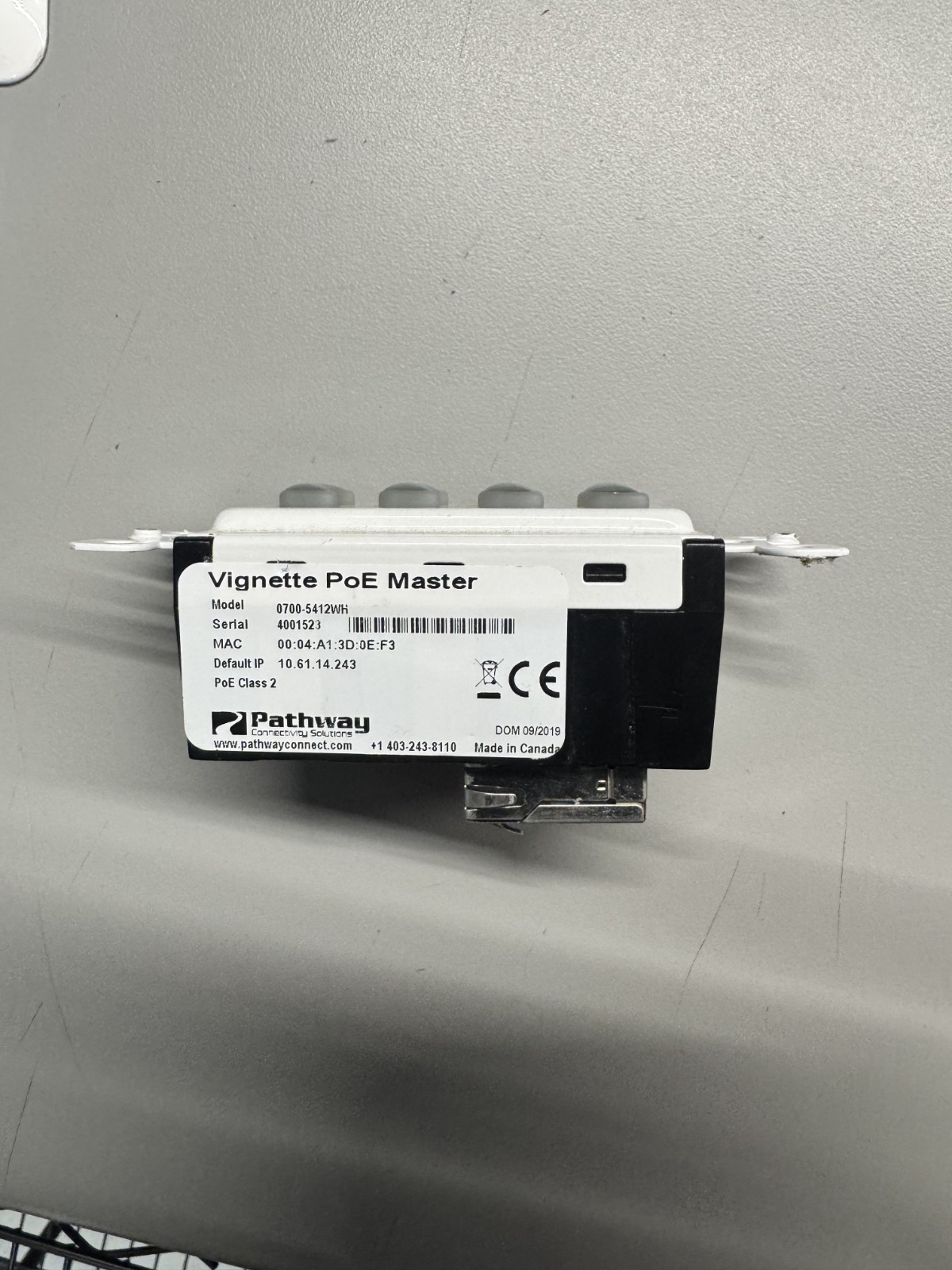 Pathway Connectivity - PWWSI V485 B4 WH