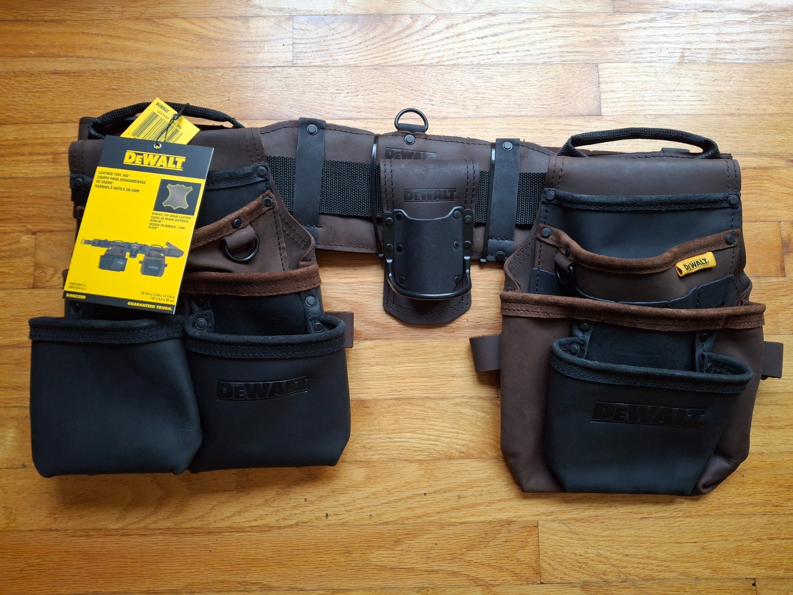 DeWalt DWST550113 Leather Tool Rig - Tool Apron - New