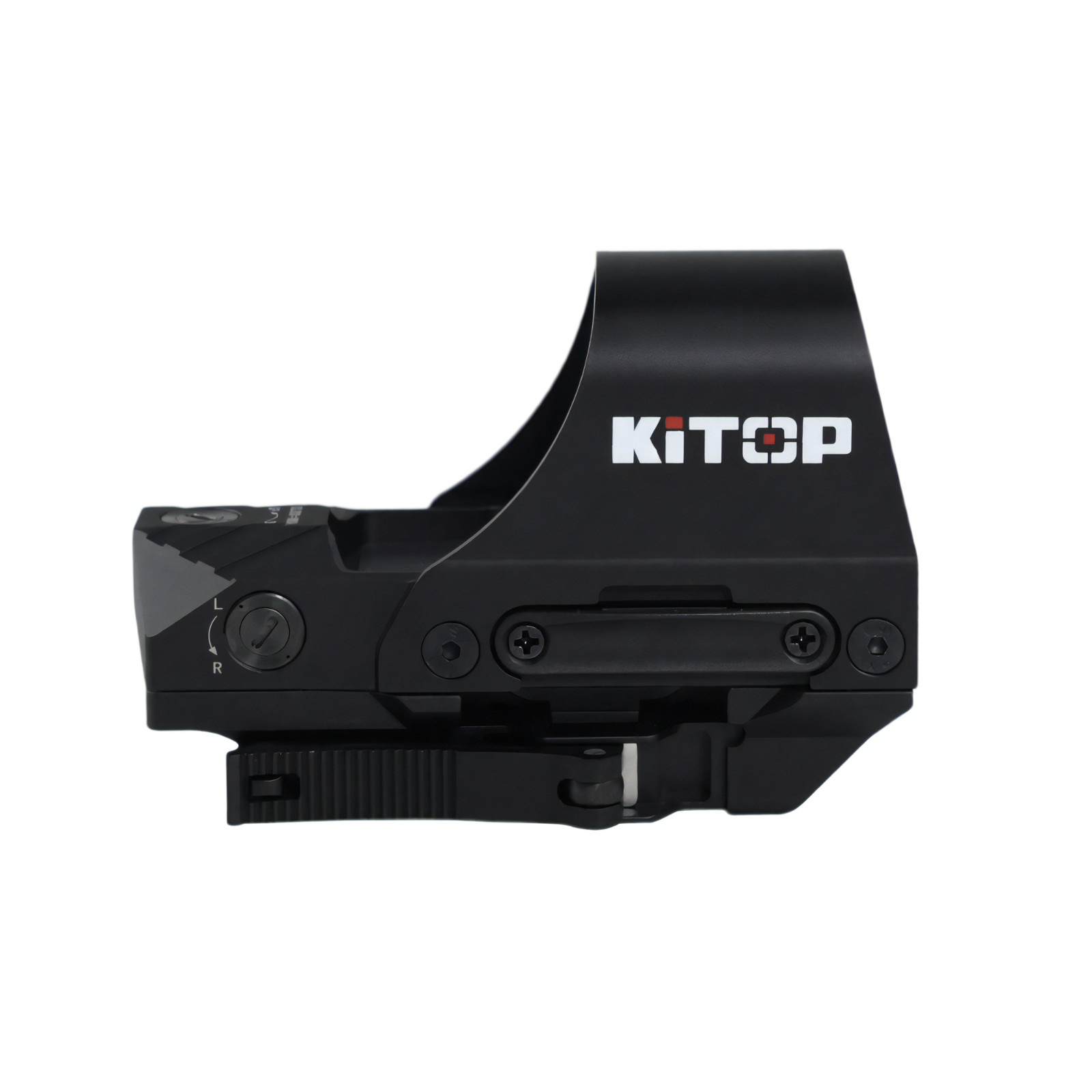 KiTOP K510RM 1x30mm Red Dot Multi-Reticle Reflex Sights w/&65 MOA Circle Dot