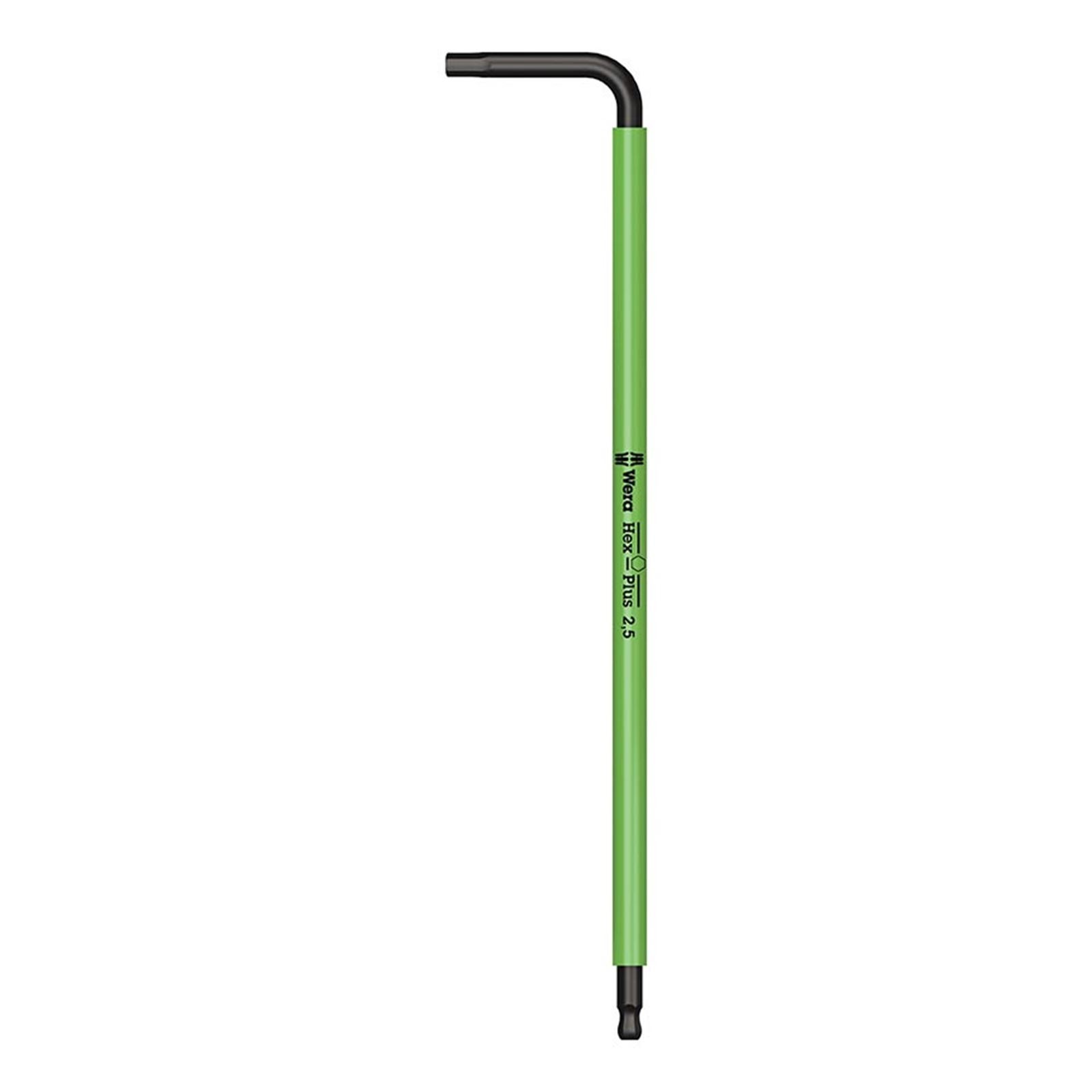 Wera 950 SPKL Hex Wrench Hex 2.5mm Long Arm Metric 05022604001