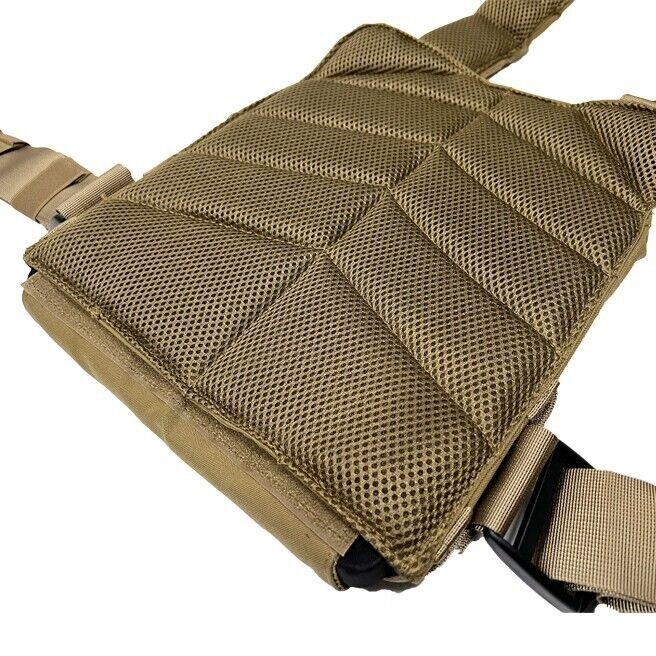 VISM Laser Cut Kangaroo Plate Carrier Vest MED-2XL for 10x12 plate Tactical ODG