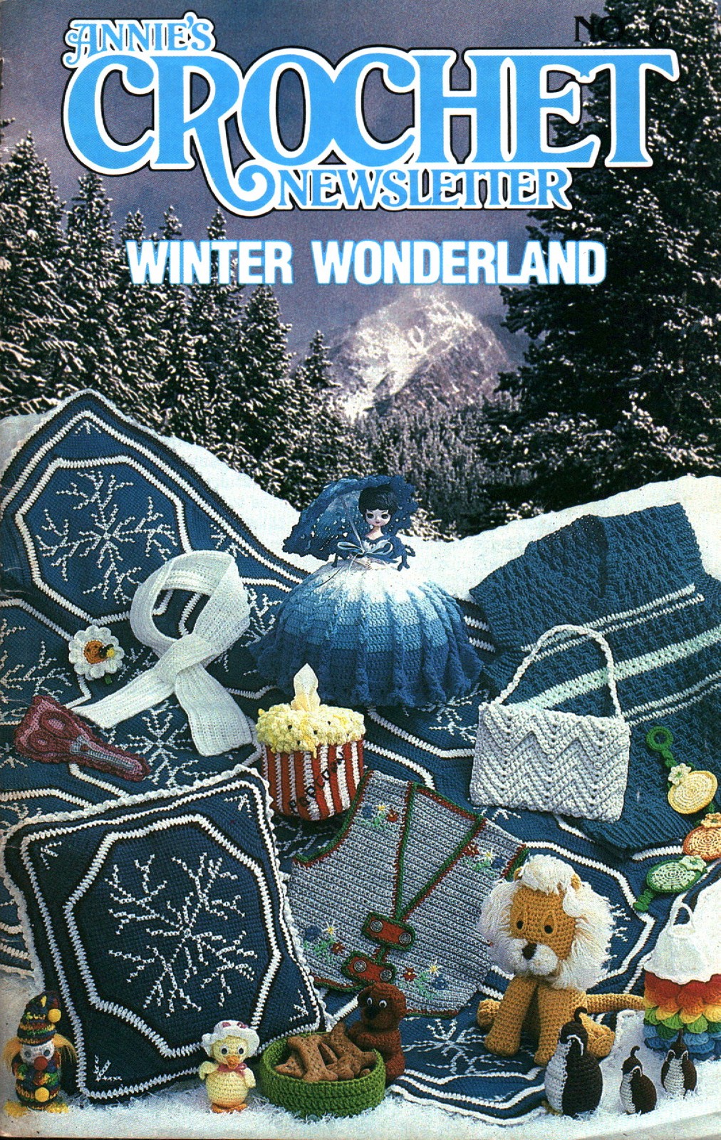 Annie's Crochet Newsletter Magazine | November-December 1983 No. 6