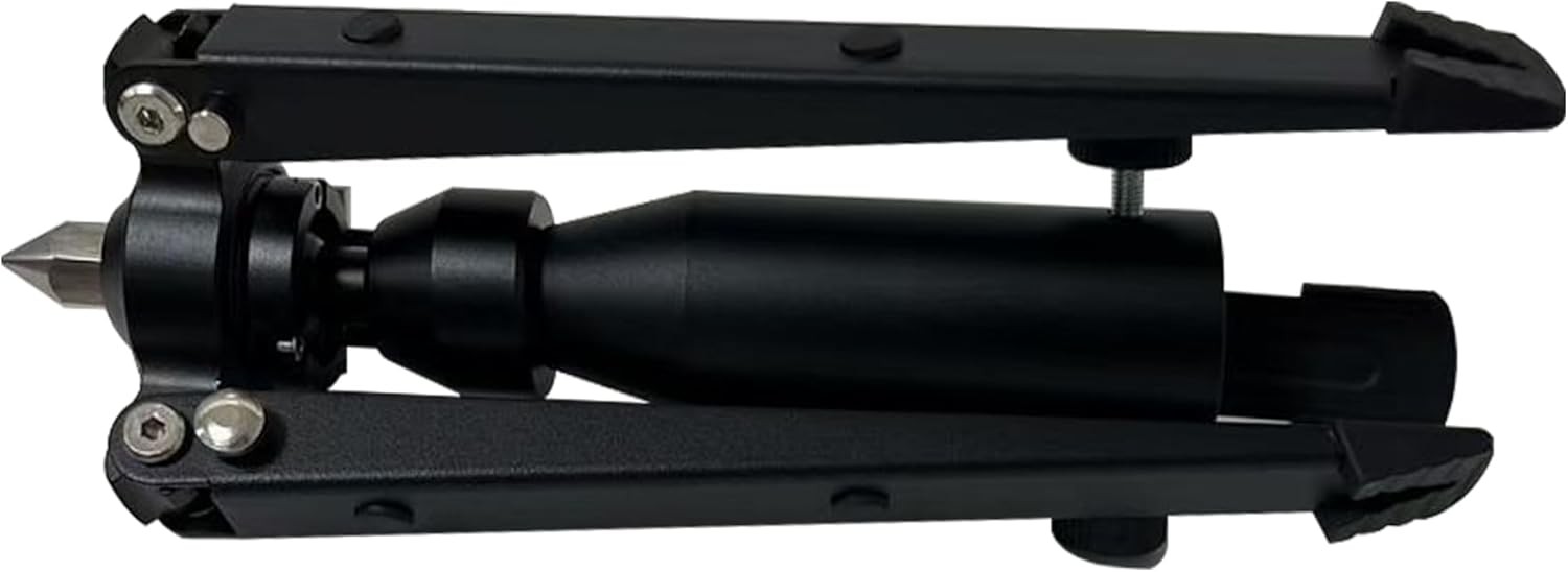 Prism Pole Stabilizer, Range Pole Ground Stand Base with 5/8-11 Female Pole Tip