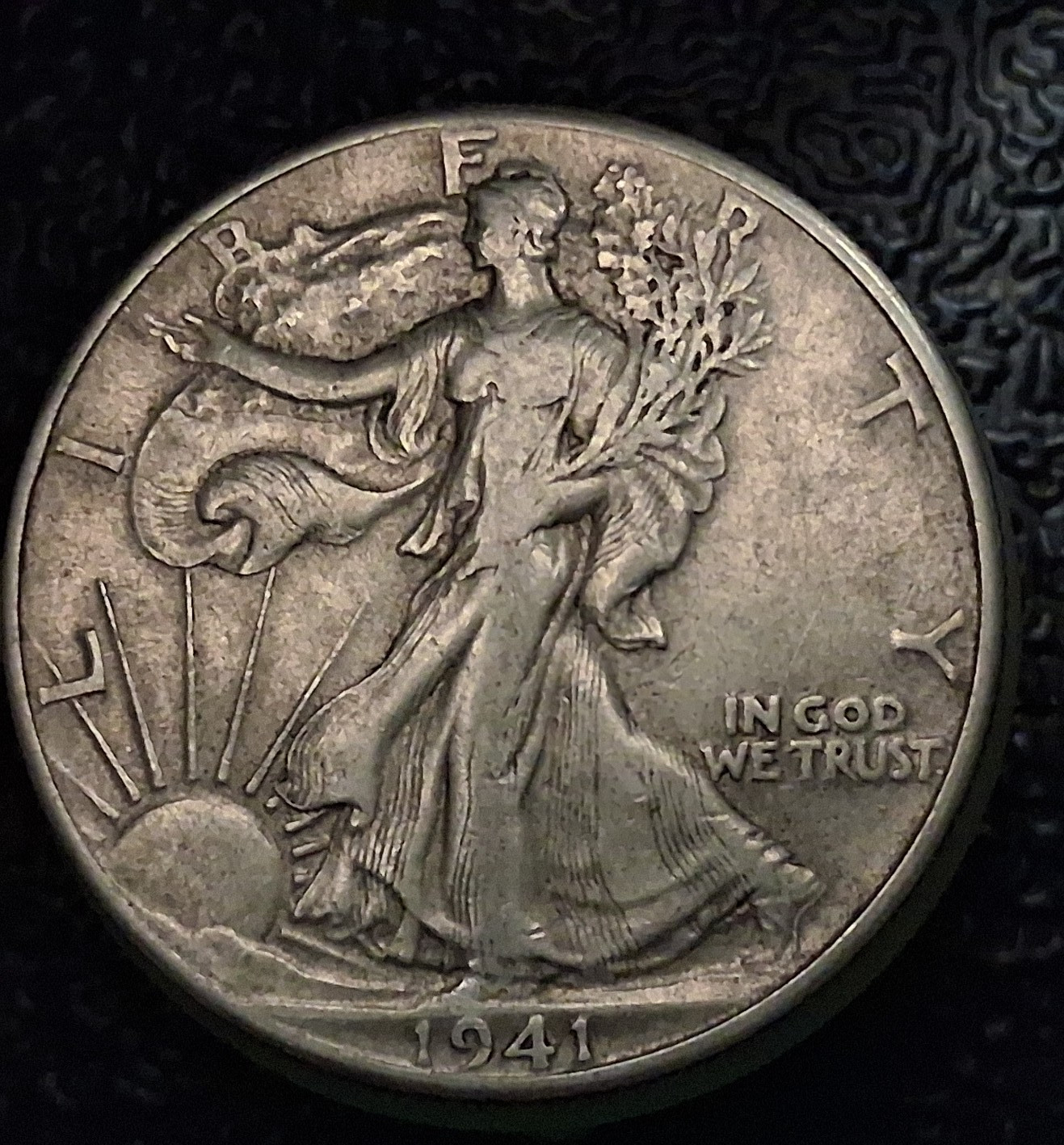1941 Walking Liberty Half Dollar