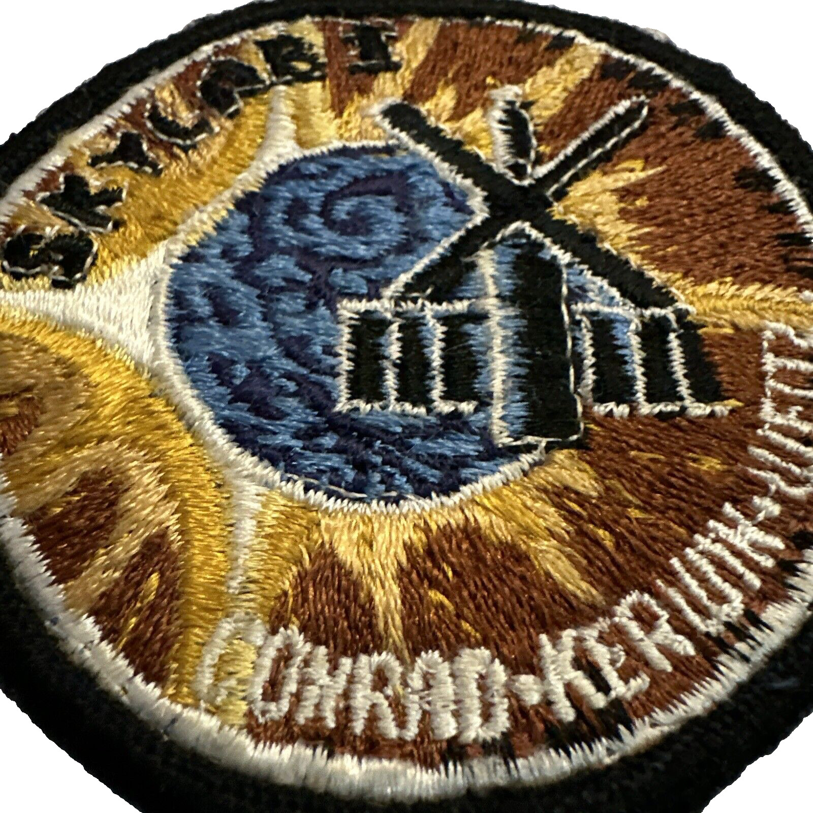 NASA Embroidered Patch Skylab 1 Space Badge Conrad Kerwin Weitz 2-7/8” Diameter