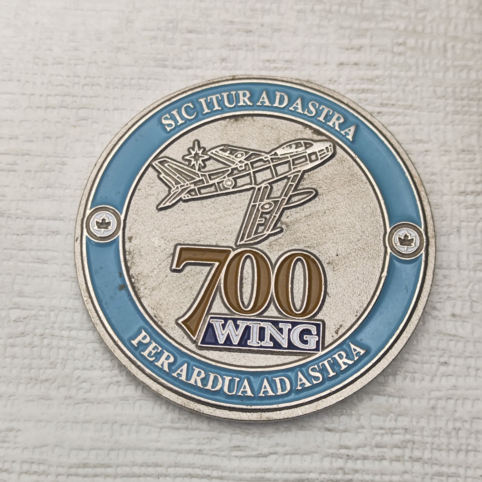 Royal Canadian Air Force Association 700(City of Edmonton )wing Challenge Coin