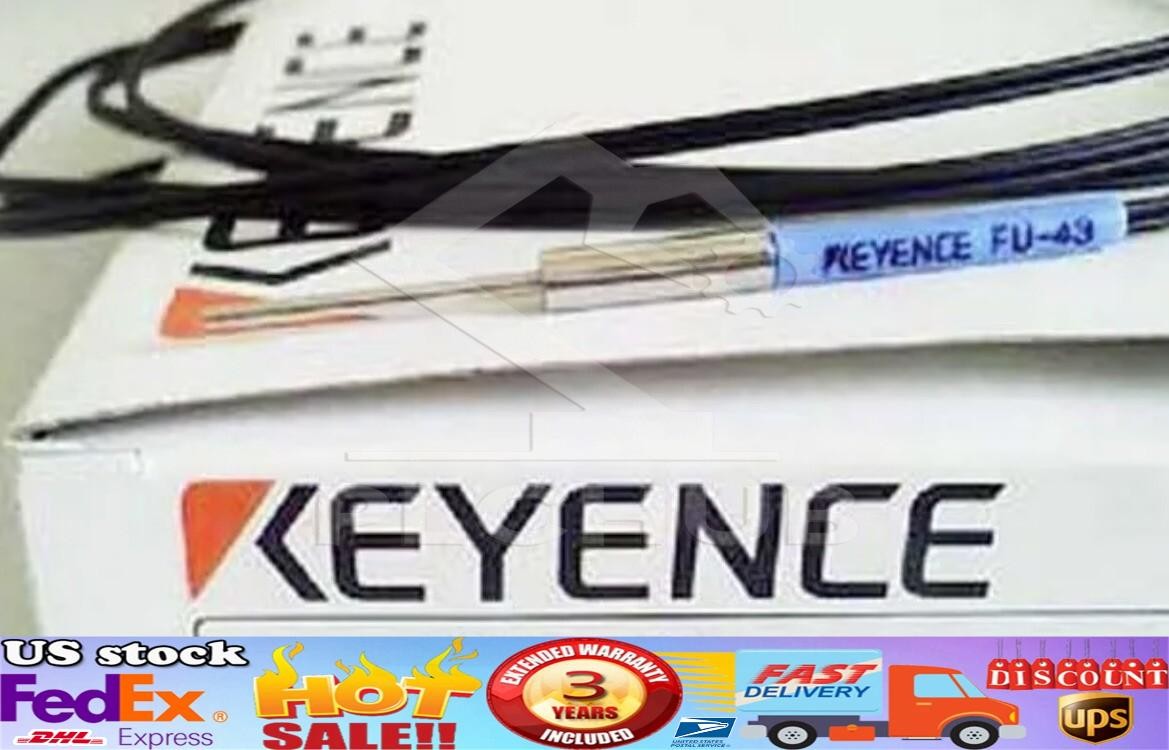 Keyence FU-43 Fiber Optic Sensor Reflective FU43 New  US Free TAX