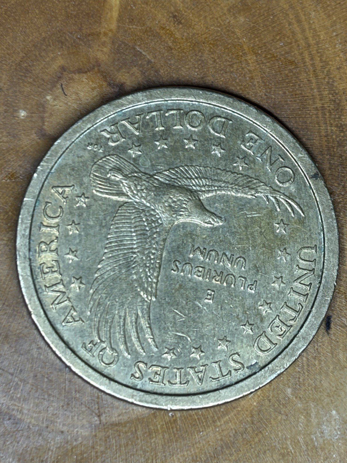 2000-P Sacagawea Dollar Wounded/Speared Eagle Variety Native American