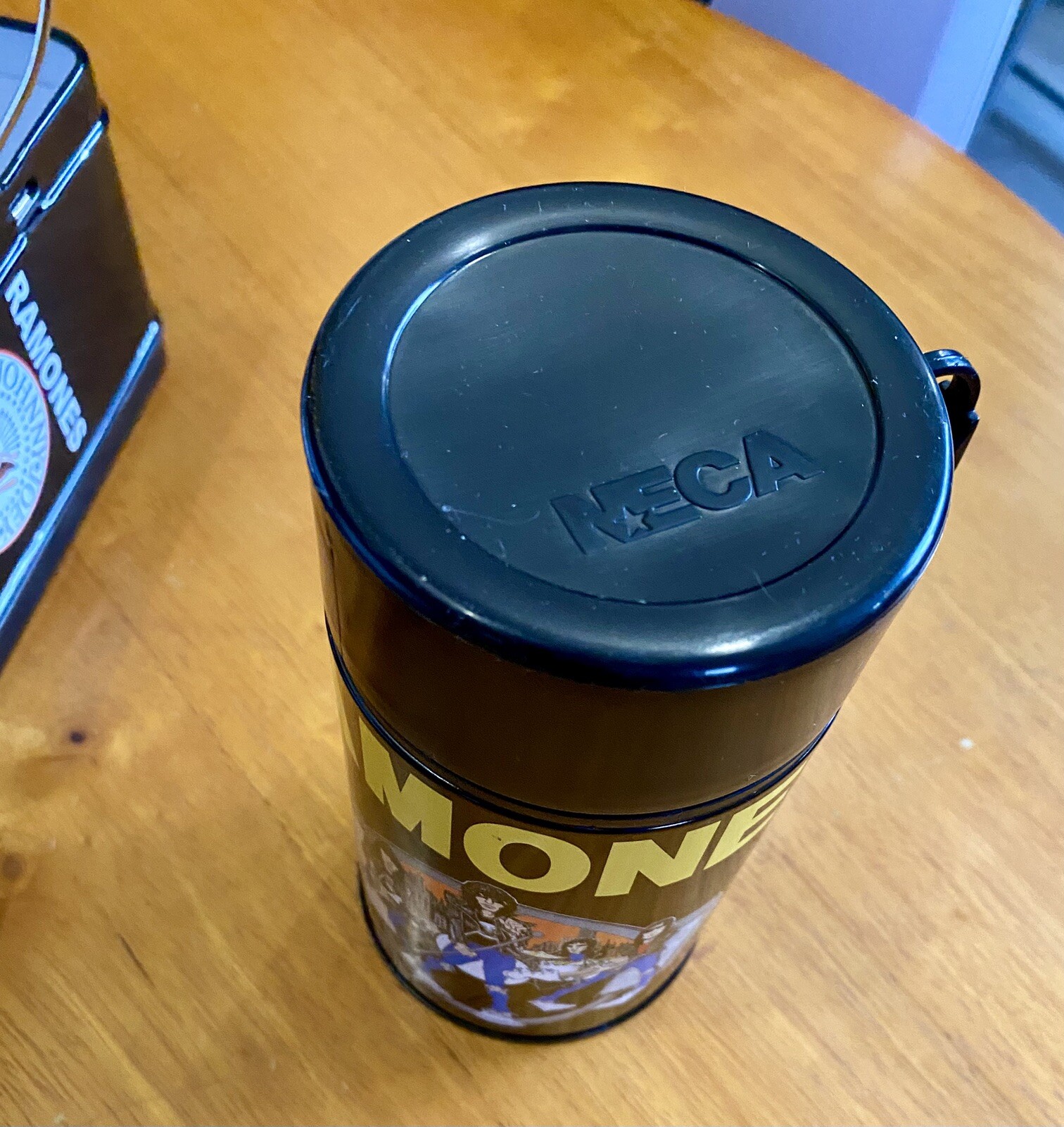 RAMONES LUNCHBOX WITH THERMOS! 2002 NECA - Good Condition!