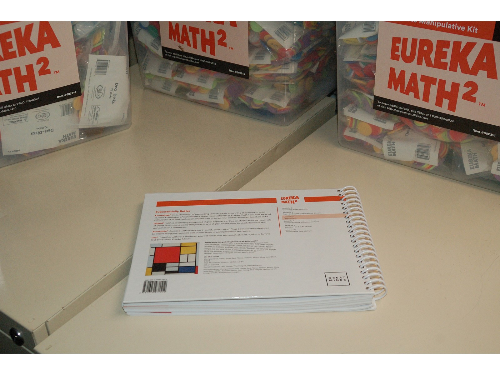 Eureka Math² Squared Kindergarten Module 3 Teacher Book - Weight: 29 oz.