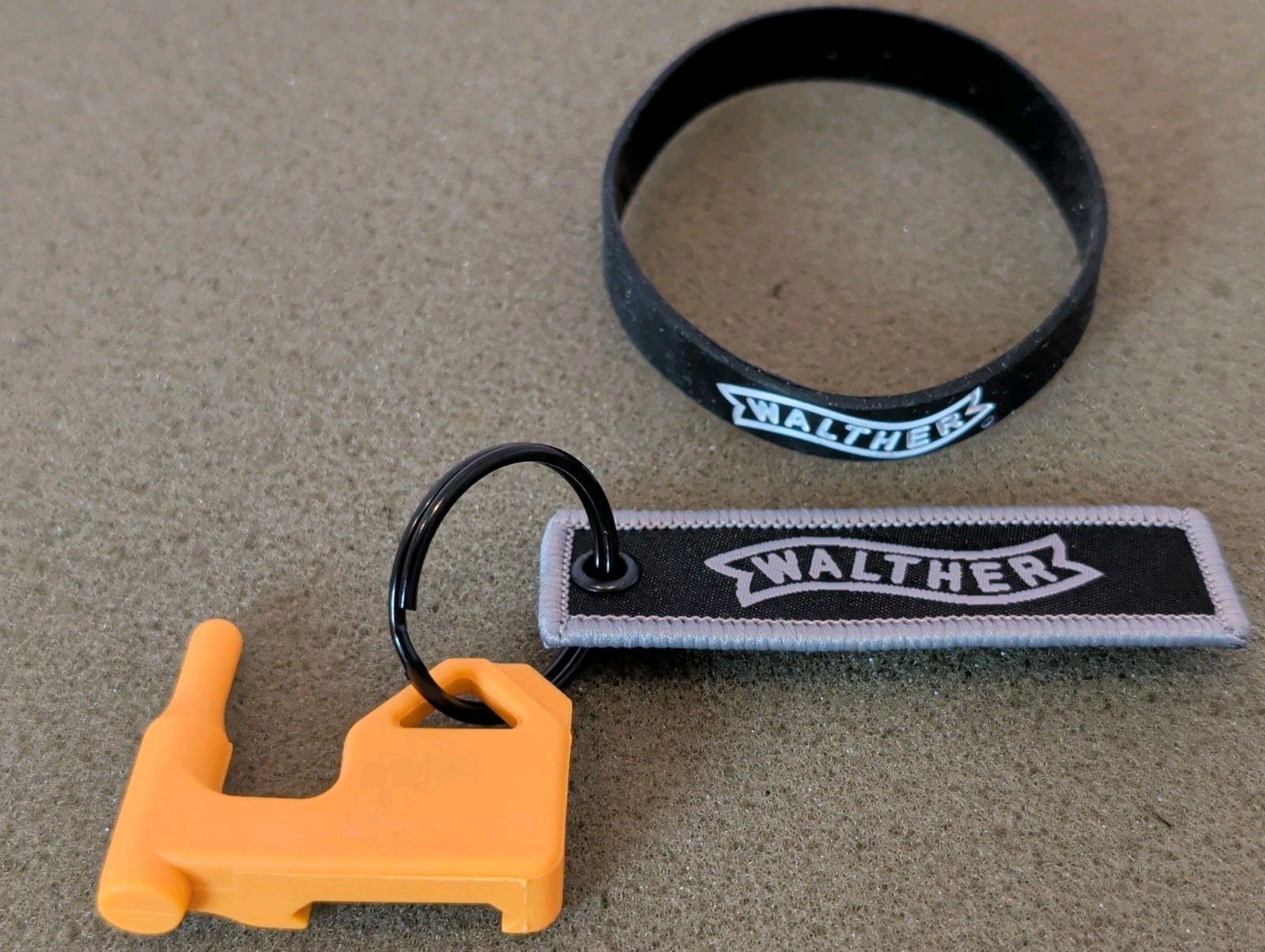 Walther Chamber Flag Firearm Barrel Flag & Wristband (Lot of 2) SHOT SHOW 2026